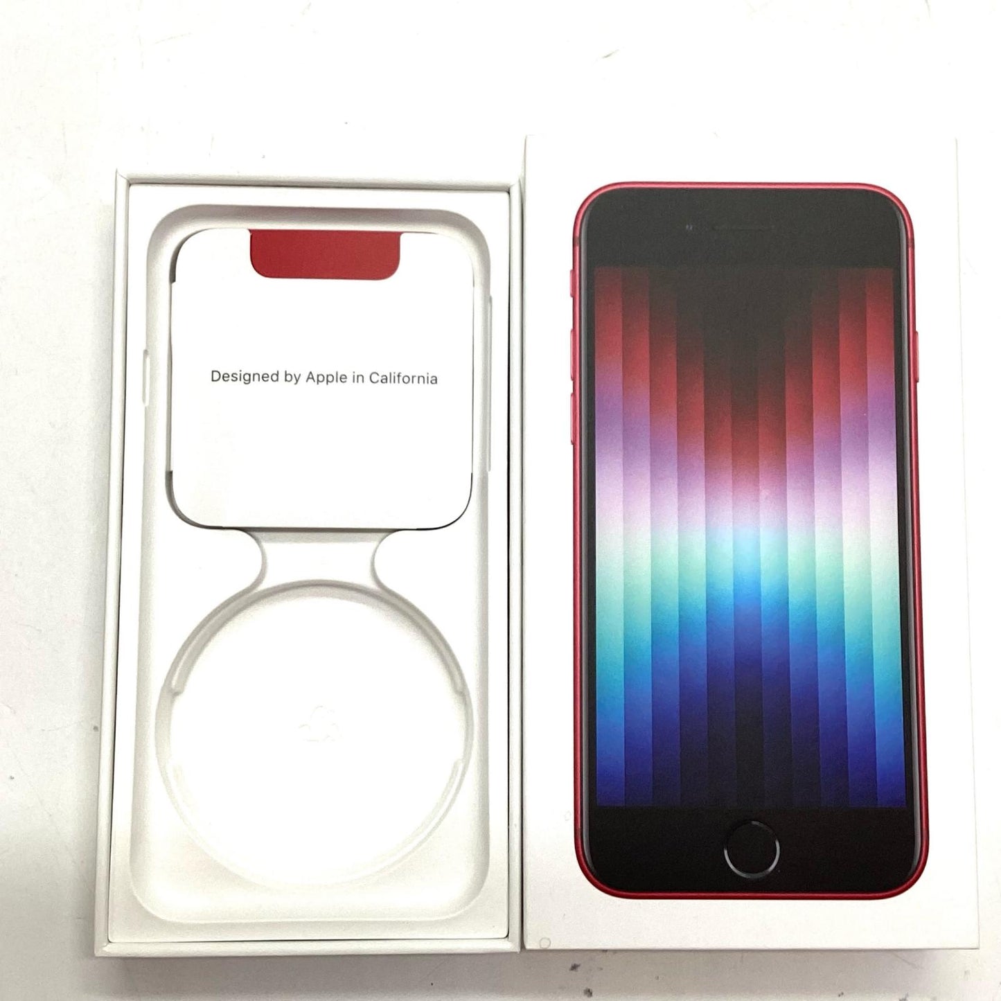 【全額返金保証】【最速発送】Apple iPhone iPhone SE(第3世代) 64GB (PRODUCT)RED Softbank 白ロム 動作確認済 86%