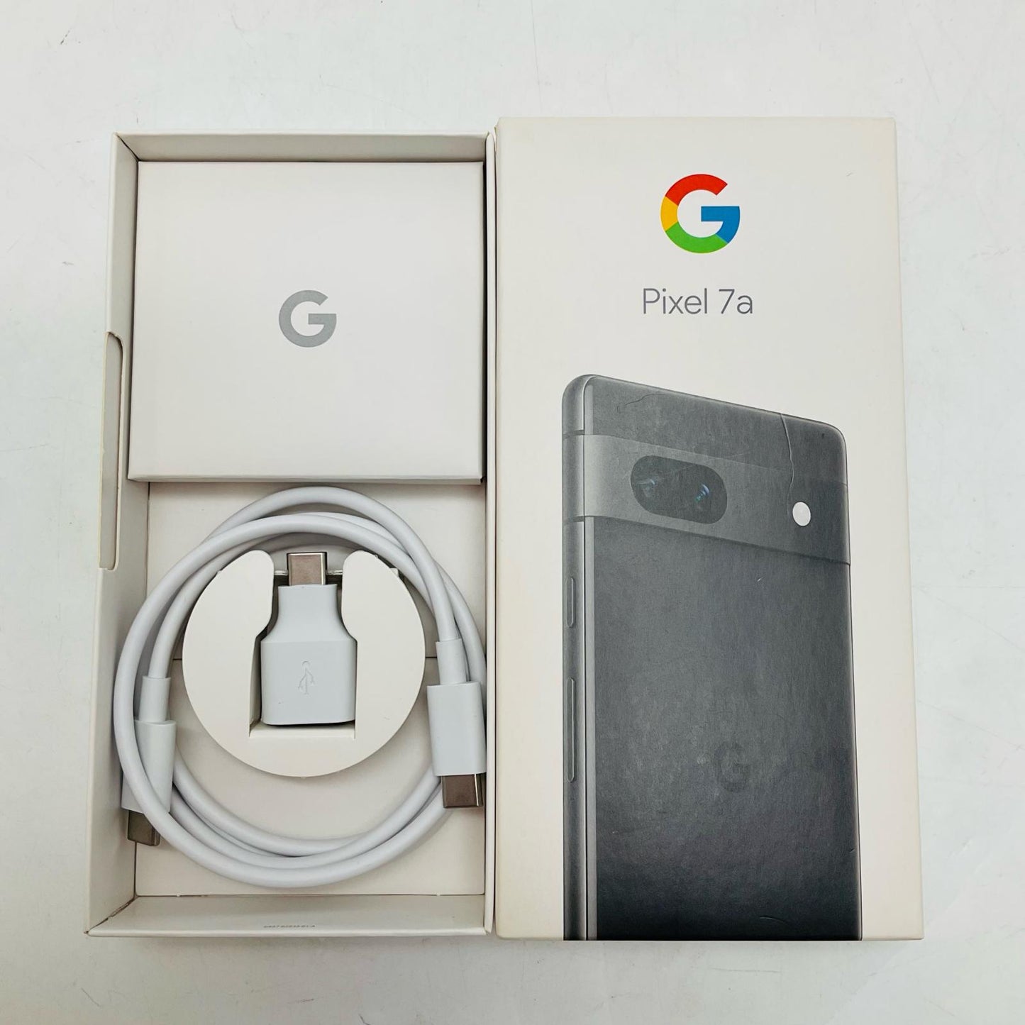 【全額返金保証】【最速発送】Google Pixel 7a 128GB Charcoal Softbank 白ロム 美品 動作確認済