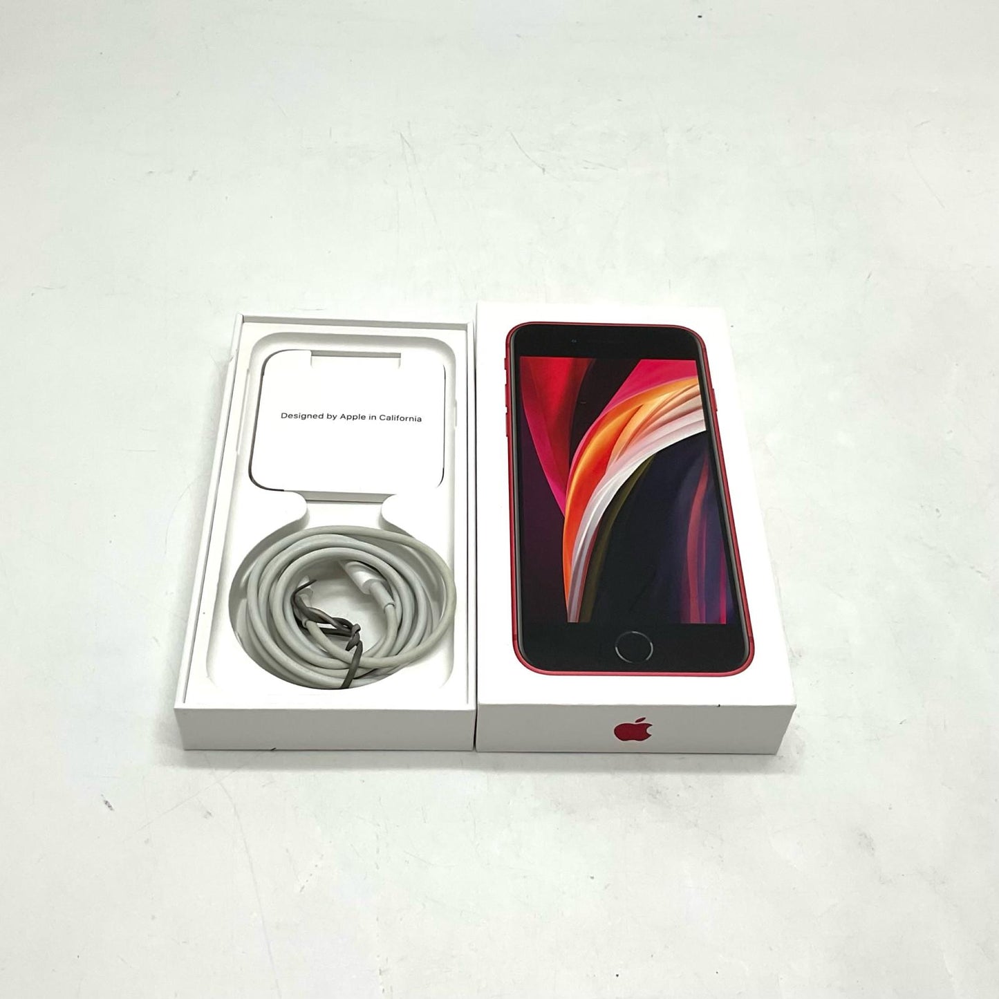 【全額返金保証】【最速発送】Apple iPhone iPhone SE(第2世代) 64GB プロダクトレッド au SIMフリー 白ロム 美品 動作確認済 80%
