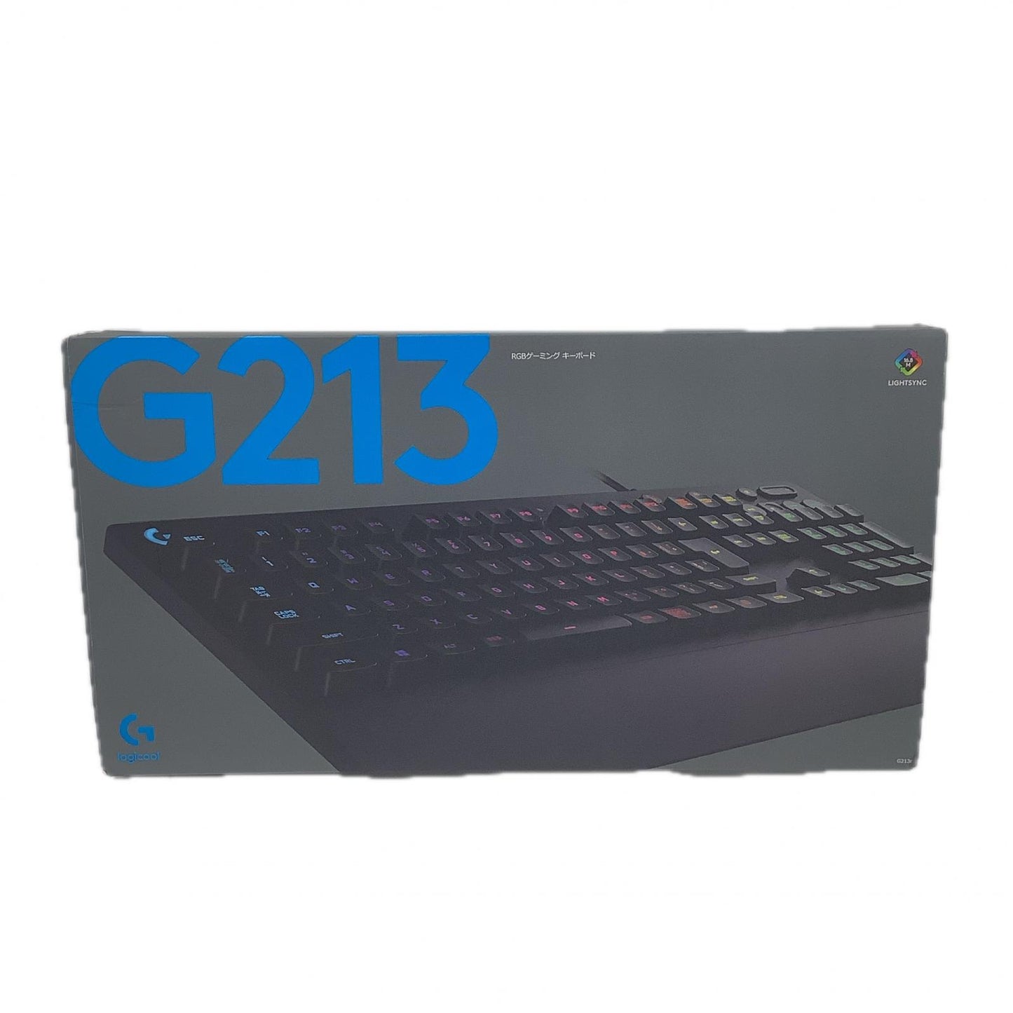 【全額返金保証】【最速発送】Logicool RGB Gamingキーボード G213 美品 動作確認済