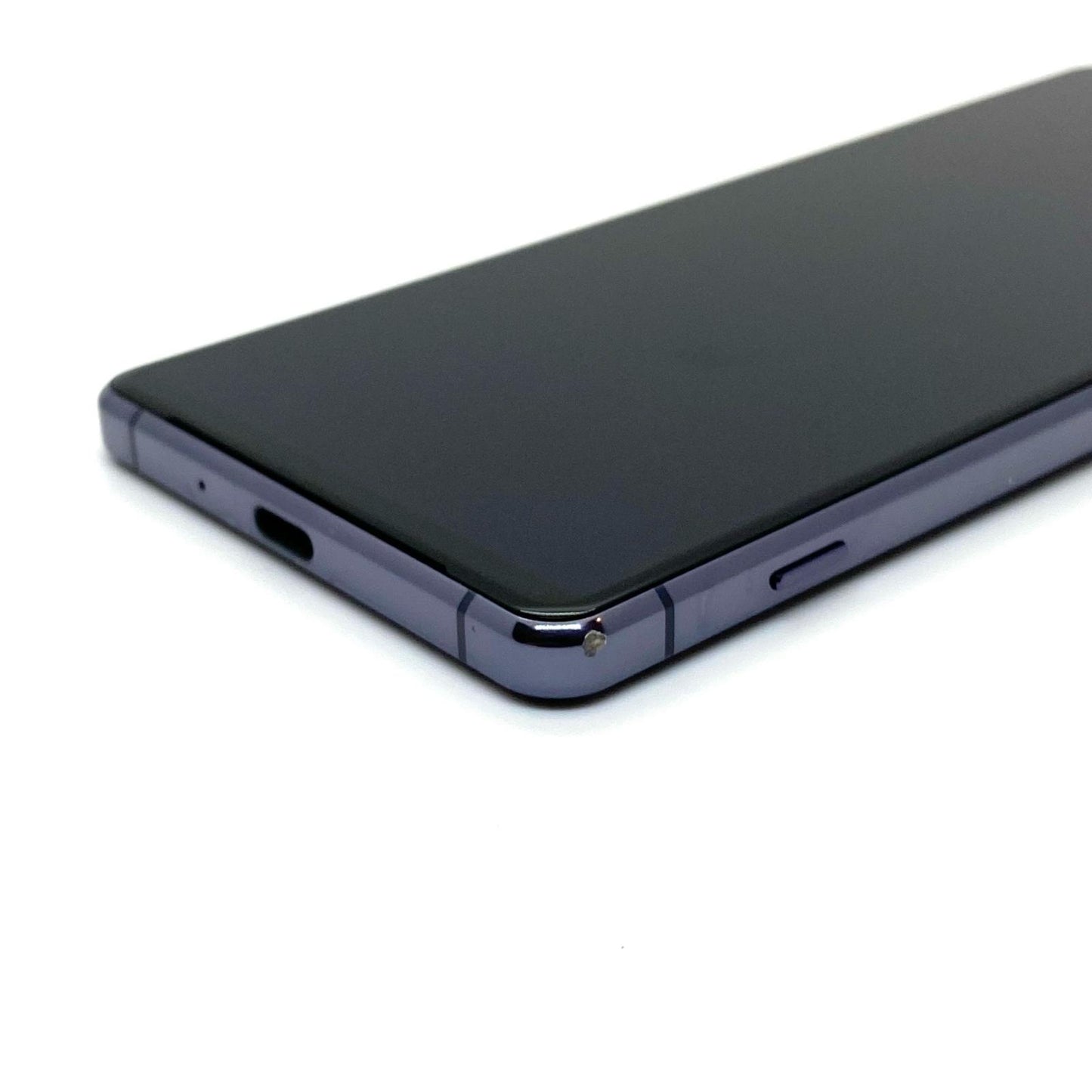 【全額返金保証】【最速発送】Sony Xperia 1 II 128GB パープル docomo SO-51A 白ロム 動作確認済