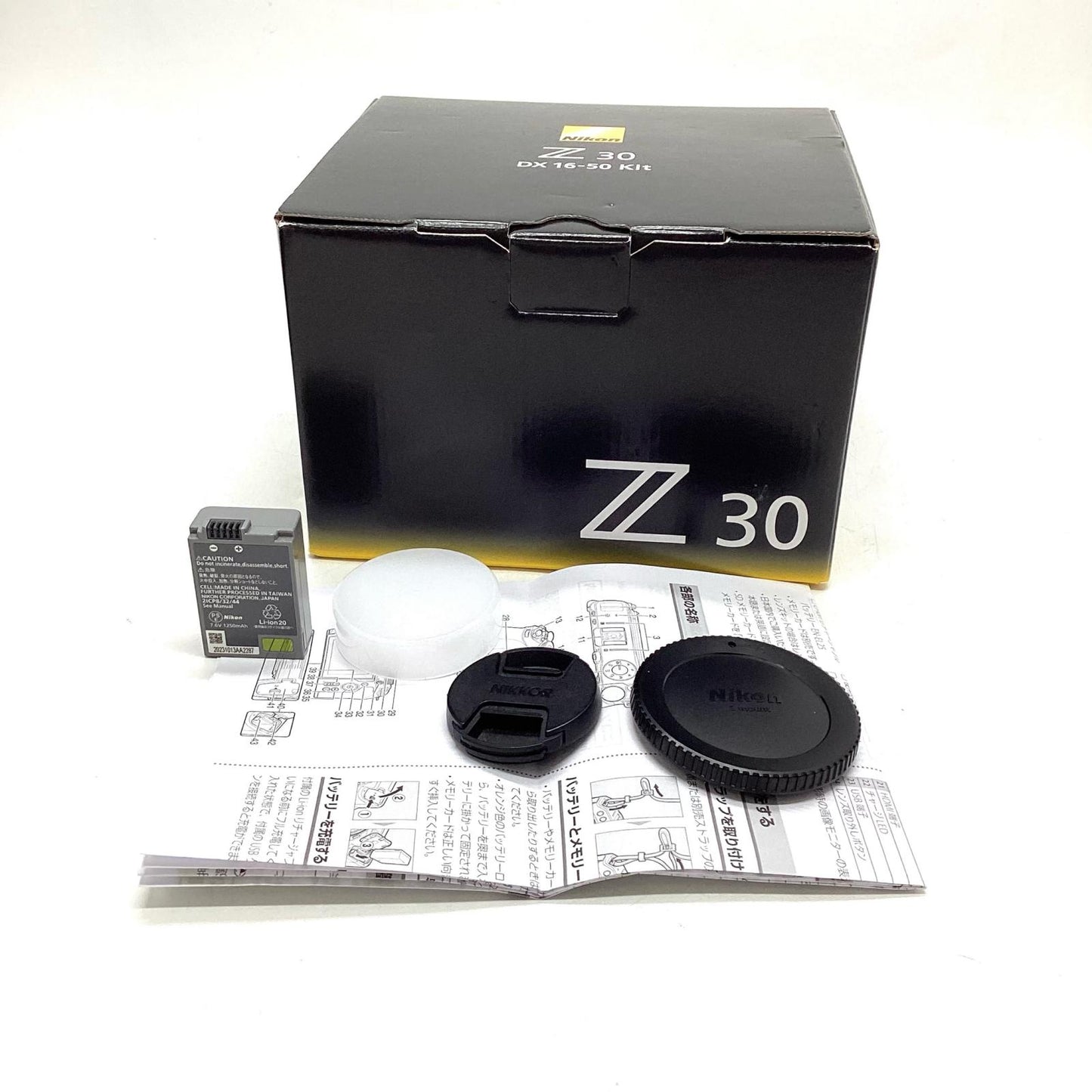 【全額返金保証】【最速発送】Nikon デジタル一眼 Z30 16-50 VR レンズキット ブラック 美品 動作確認済