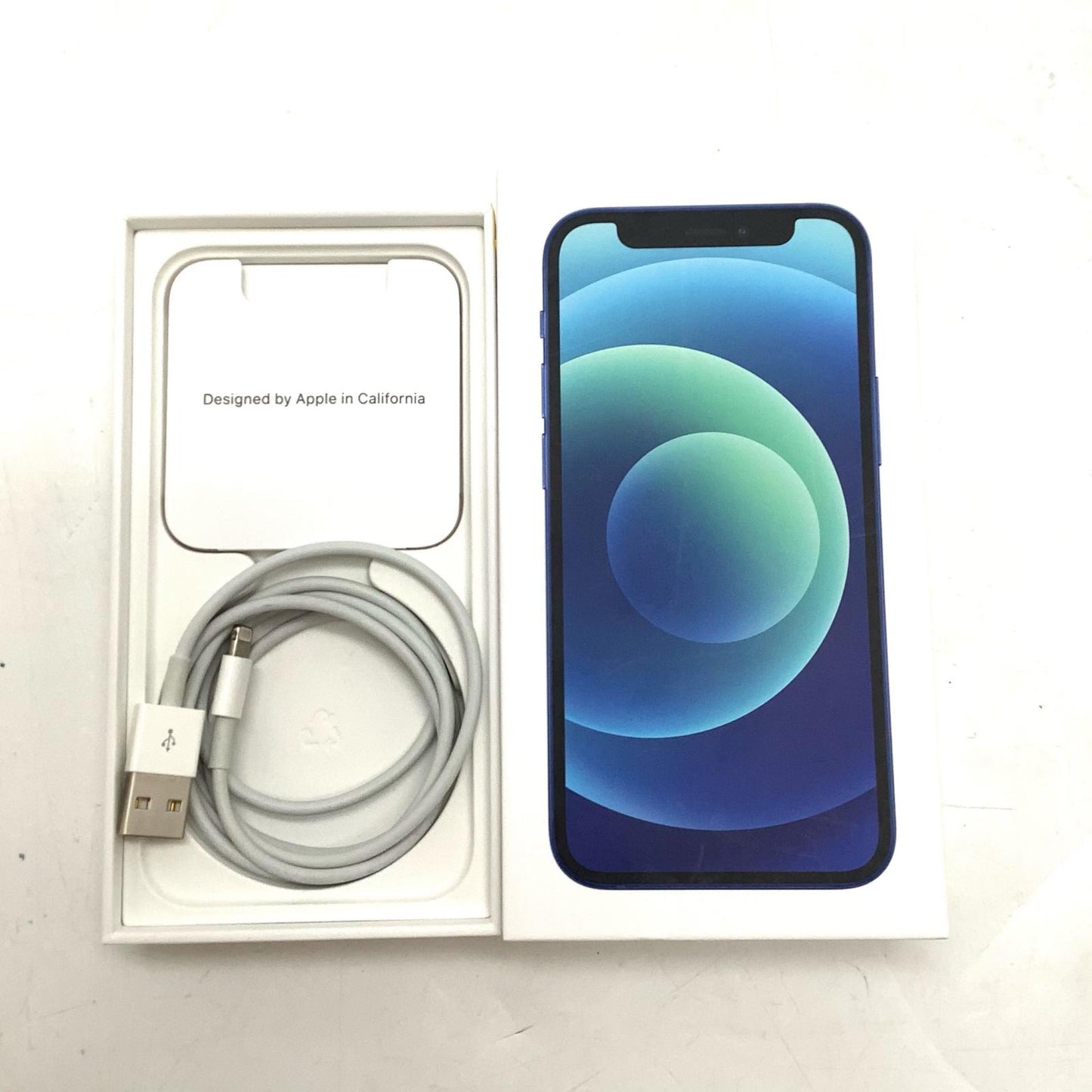 【全額返金保証】【最速発送】Apple iPhone iPhone 12 mini 128GB ブルー Softbank 白ロム 美品 動作確認済 82%