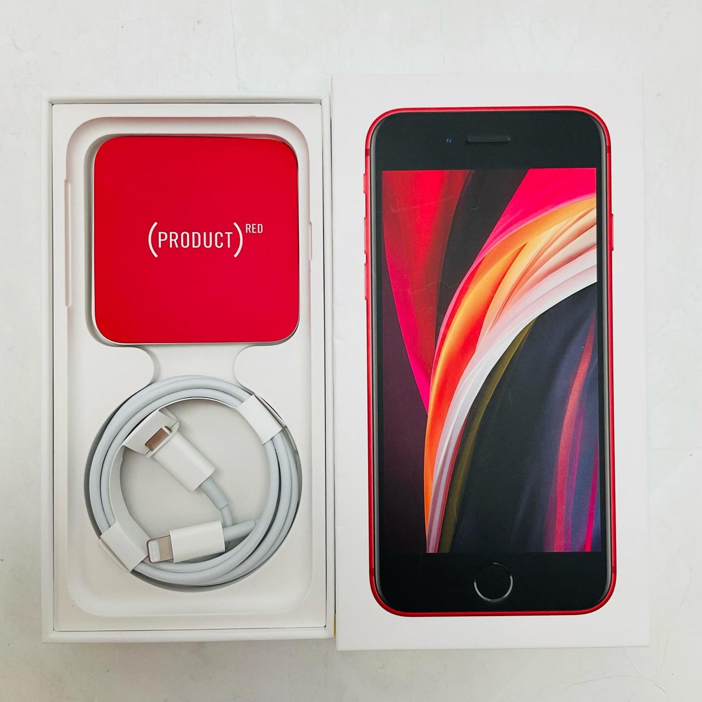 【全額返金保証】【最速発送】Apple iPhone iPhone SE(第2世代) 128GB (PRODUCT)RED SIMフリー 白ロム 動作確認済 79%
