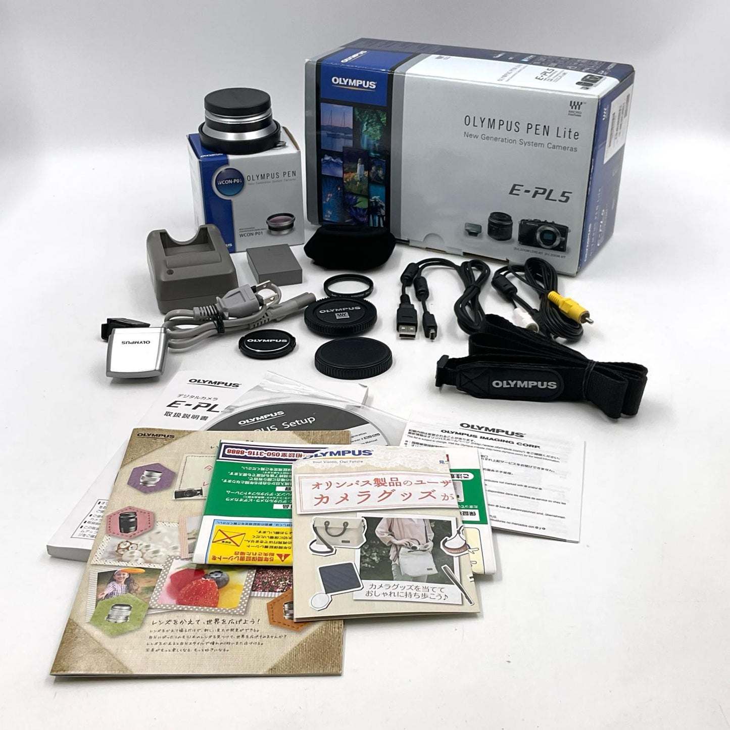 【全額返金保証】【最速発送】OLYMPUS デジタル一眼 PEN Lite E-PL5 M.ZUIKO DIGITAL 14-42mm F3.5-5.6 ズームレンズキット ブラック 動作確認済