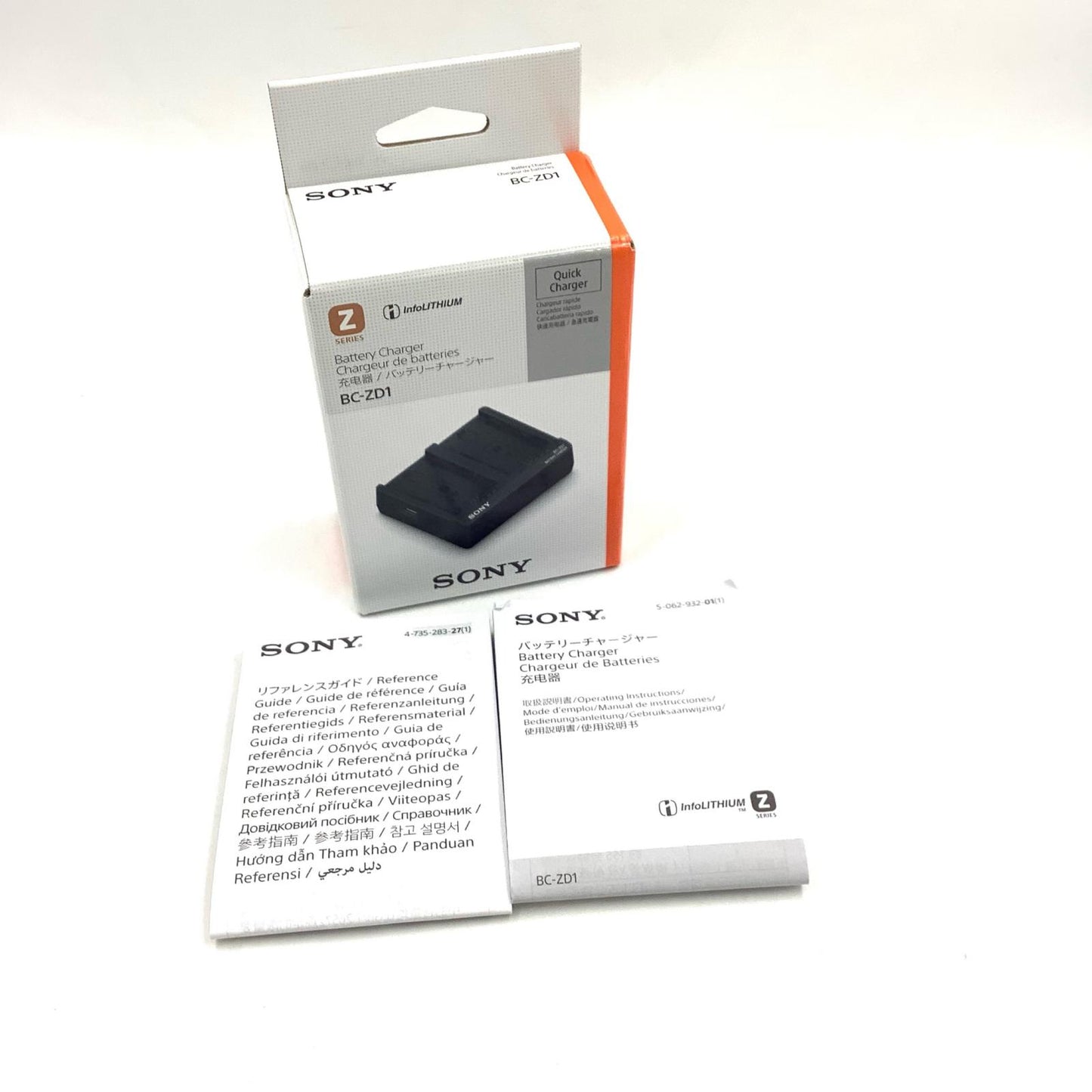 【全額返金保証】【最速発送】Sony BC-ZD1 超美品 動作確認済