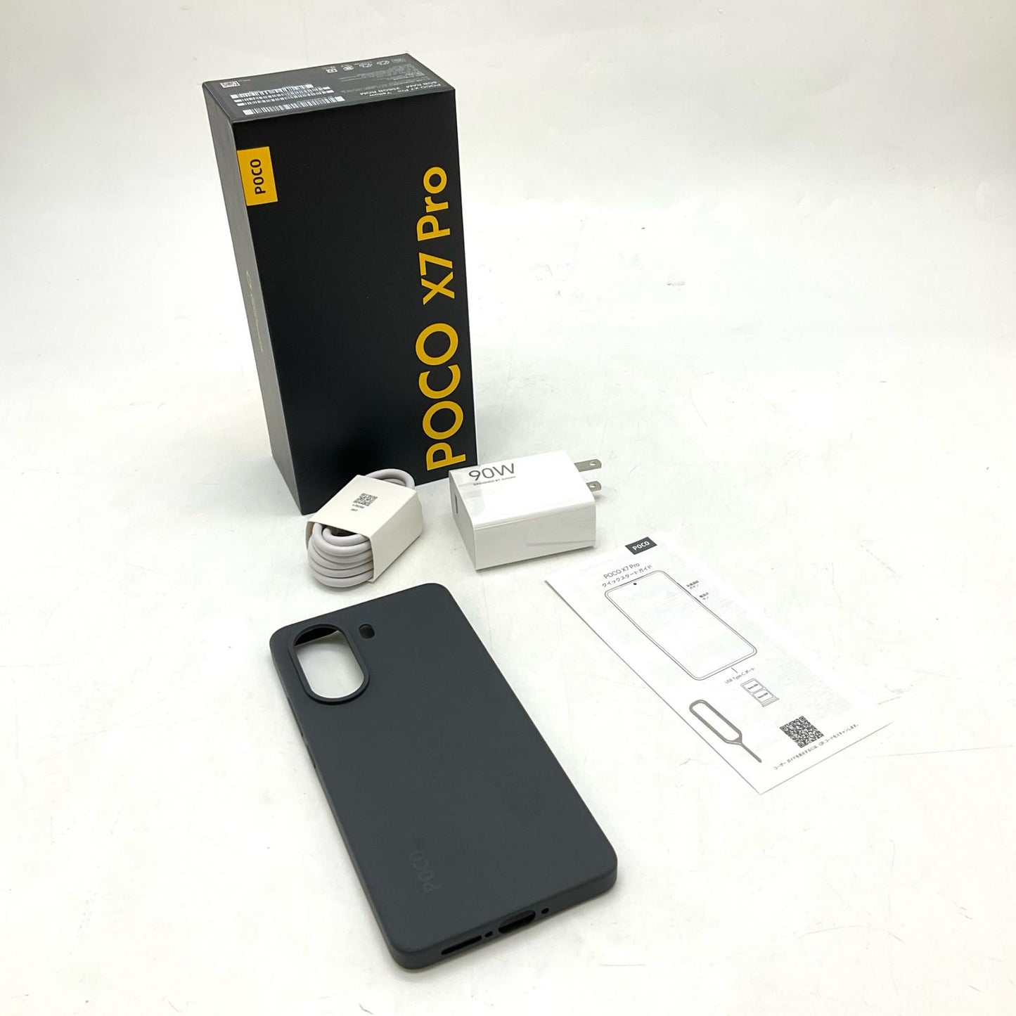 【全額返金保証】【最速発送】Xiaomi POCO X7 Pro 256GB イエロー SIMフリー 2412DPC0AG 白ロム 動作確認済