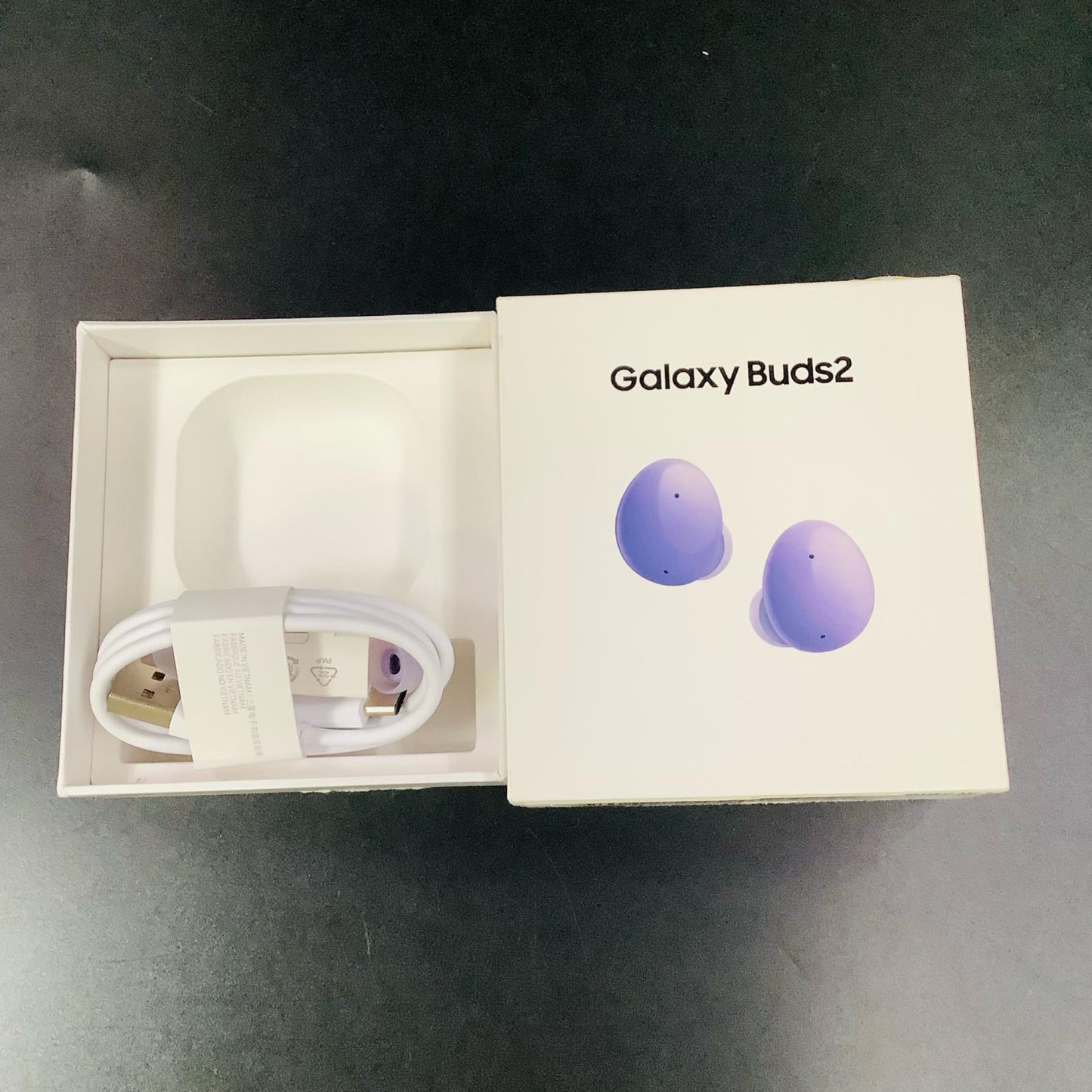 【全額返金保証】【最速発送】Samsung Galaxy Buds2 美品 動作確認済