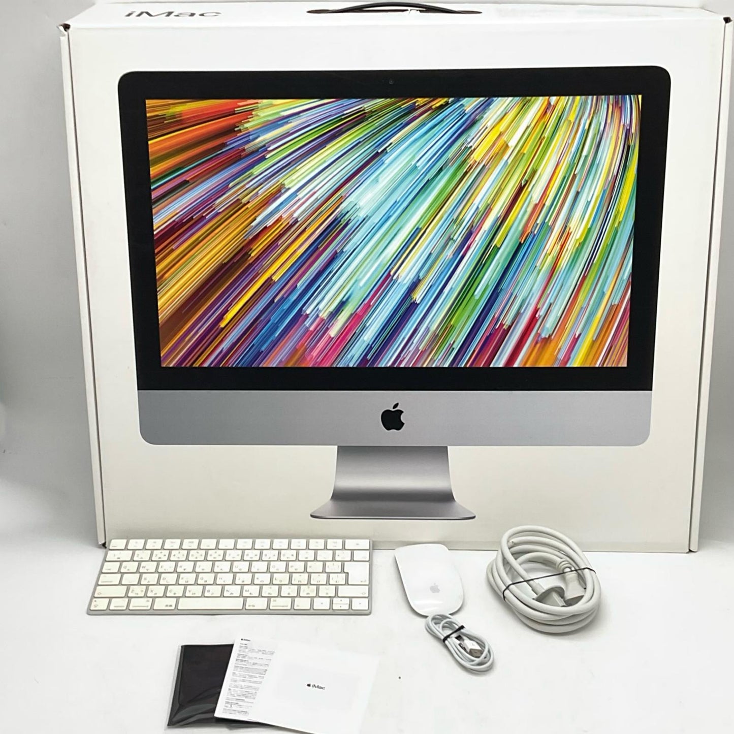 【全額返金保証】【最速発送】Apple iMac 21.5インチ 2.3 GHz デュアルコアIntel Core i5 8GB HDD 1TB シルバー 動作確認済