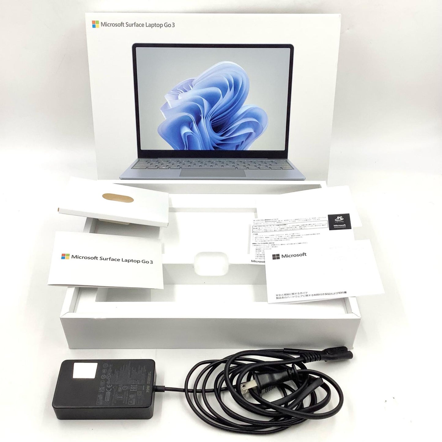 【全額返金保証】【最速発送】Microsoft Surface Laptop Go 3 XK1-00063 i5-1235U 8GB M.2 SSD 256GB 98.6% 超美品 動作確認済
