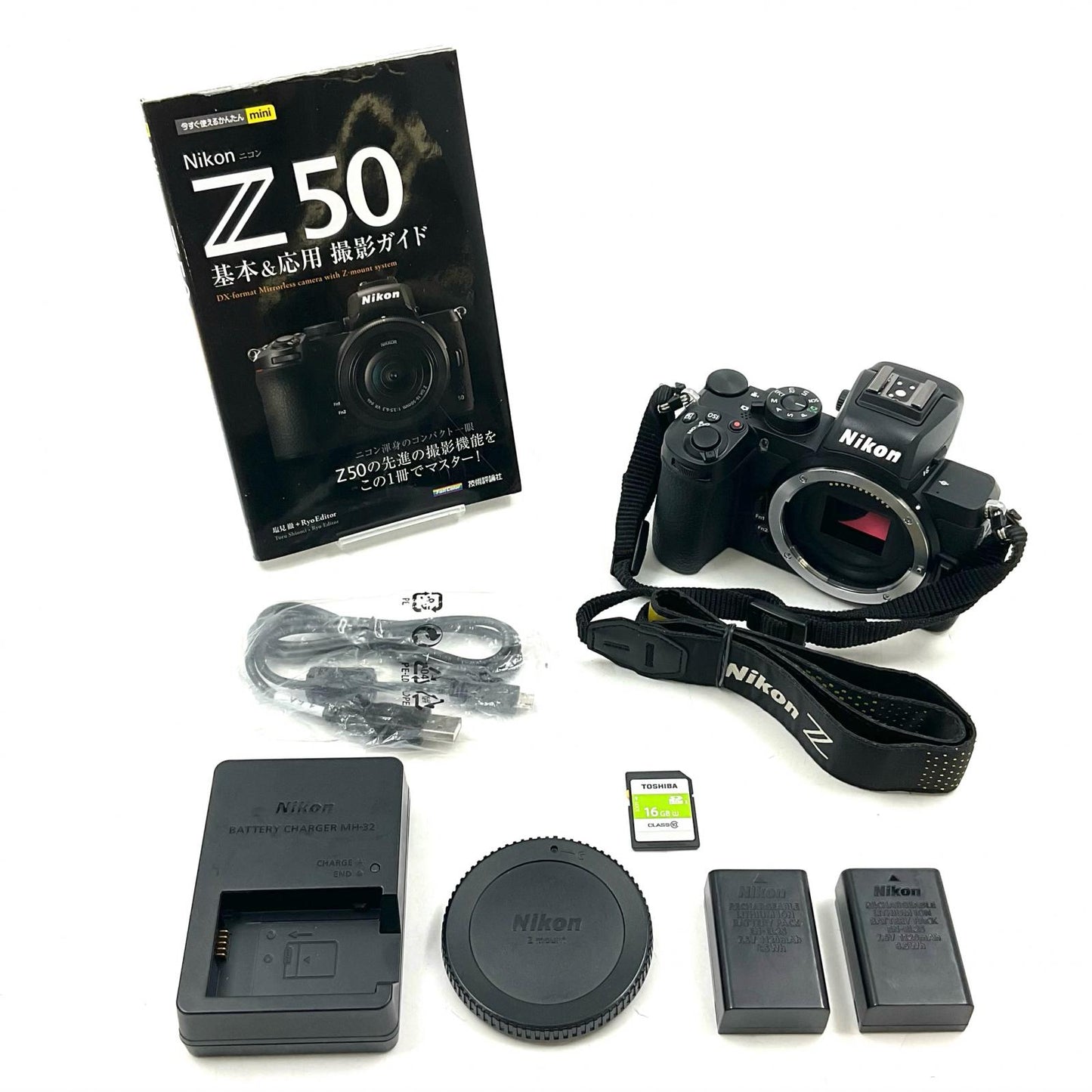 【全額返金保証】【最速発送】Nikon デジタル一眼 Z50 ボディ ブラック 美品 動作確認済