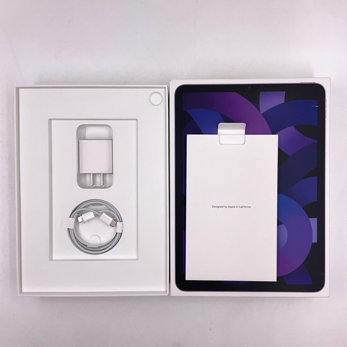 【全額返金保証】【最速発送】Apple iPad Air 10.9インチ 第5世代 64GB パープル Wi-Fi 動作確認済