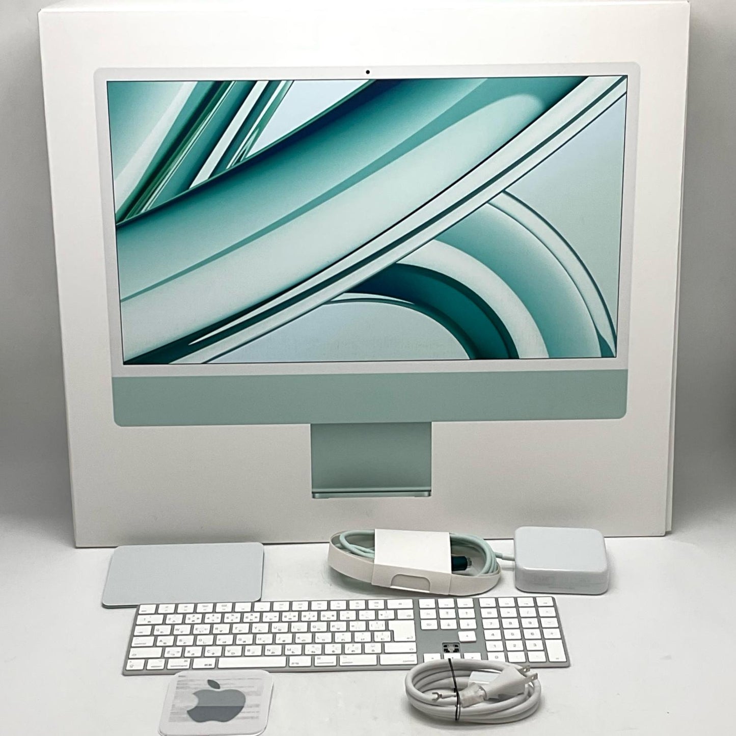 【全額返金保証】【最速発送】Apple iMac 24インチ Apple M3 16GB SSD 256GB グリーン 超美品 動作確認済