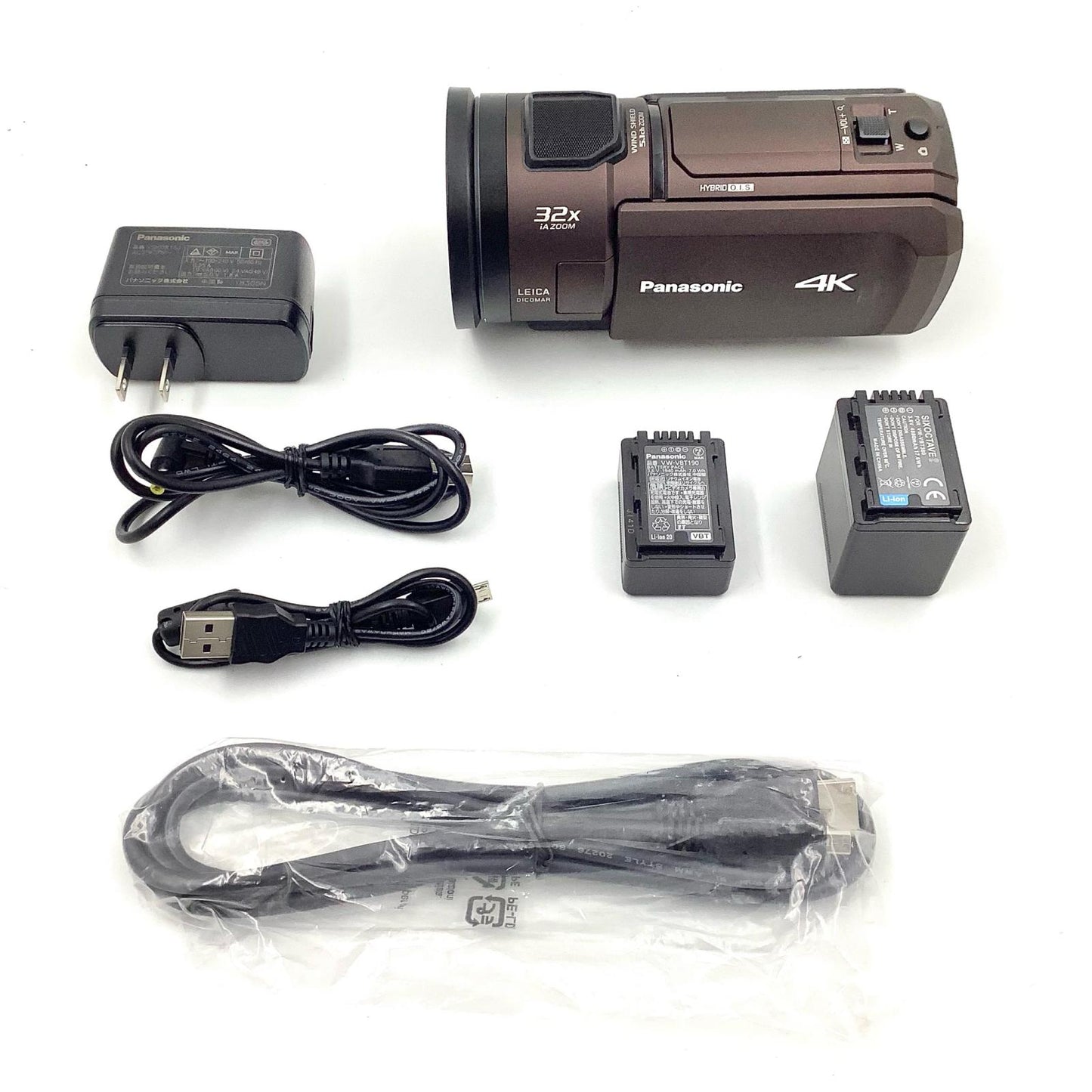 【全額返金保証】【最速発送】Panasonic HC-VX1M ブラウン 美品 動作確認済