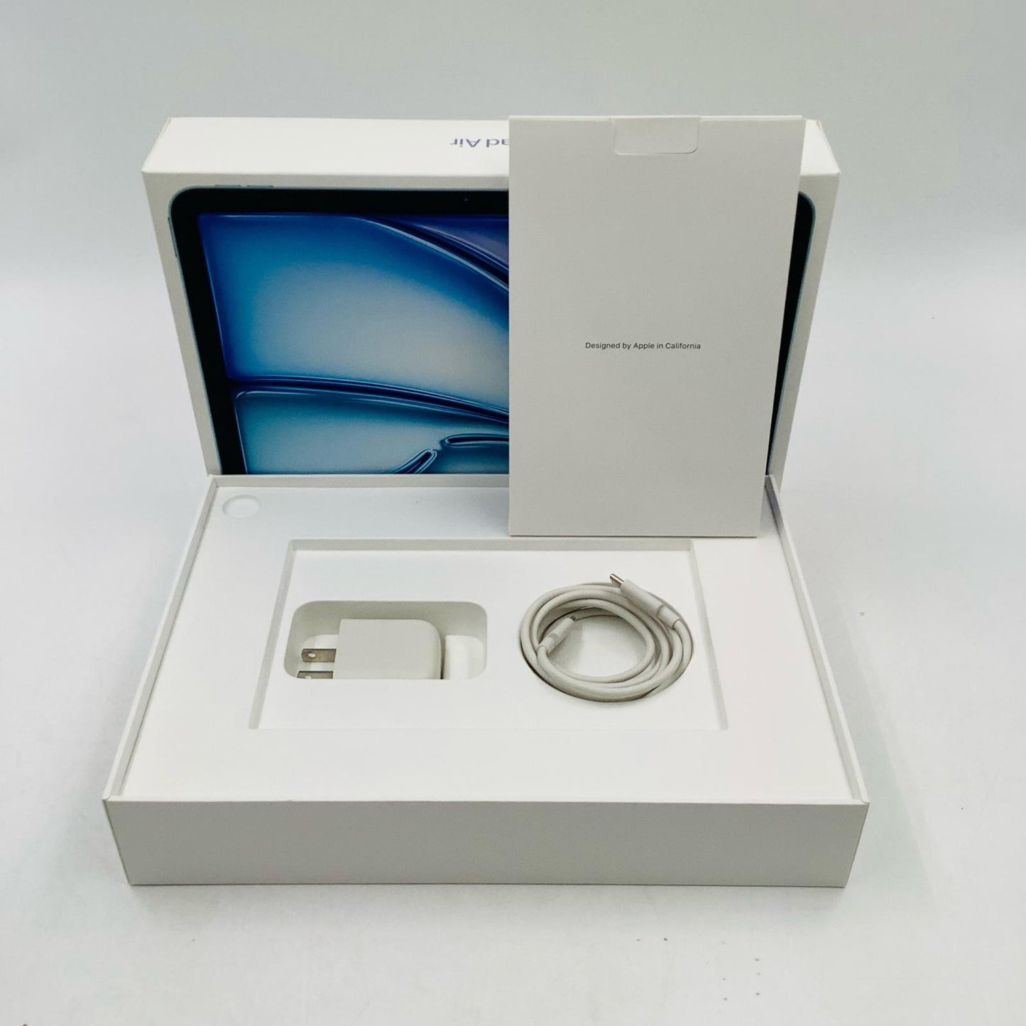 【全額返金保証】【最速発送】Apple iPad Air M2 11インチ 256GB ブルー WiFi+Cellular SIMフリー 白ロム 超美品 動作確認済