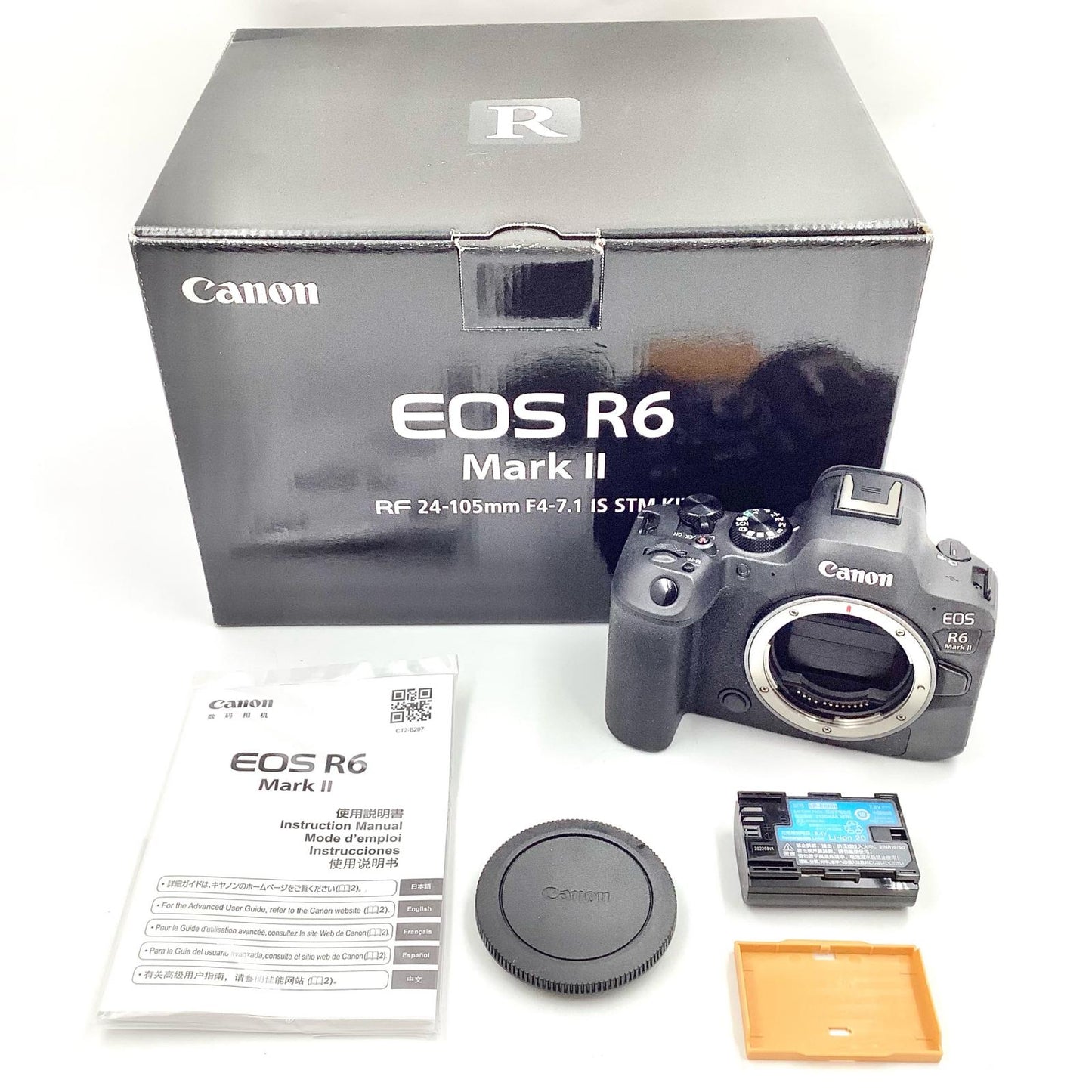 【全額返金保証】【最速発送】Canon デジタル一眼 EOS R6 Mark II ボディ 美品 動作確認済