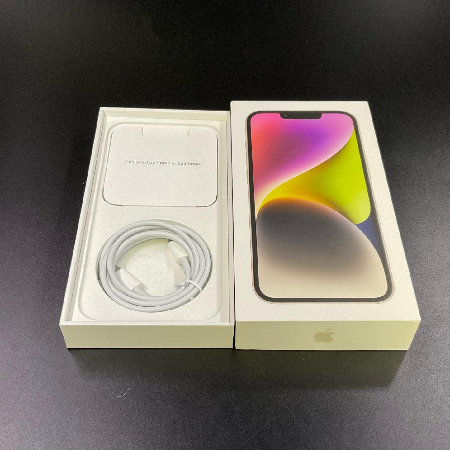【全額返金保証】【最速発送】Apple iPhone iPhone 14 128GB スターライト au 超美品 動作確認済 100%