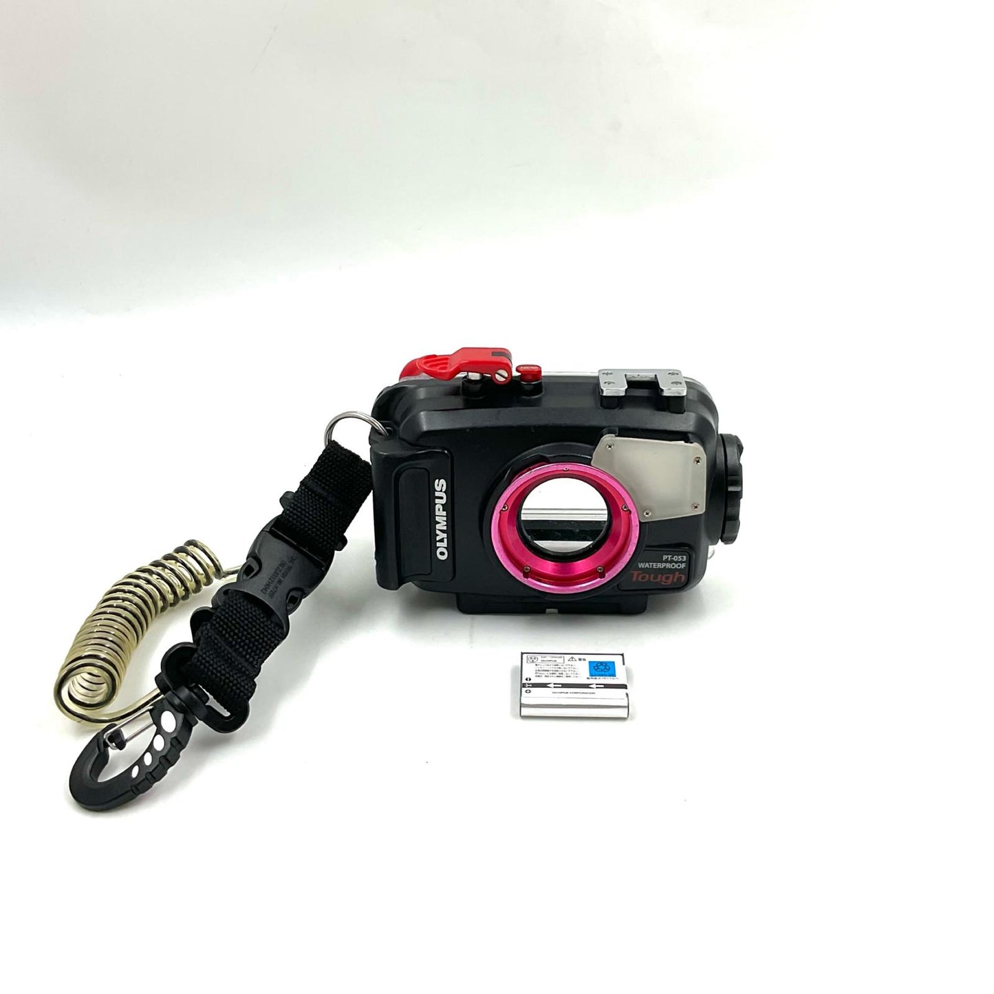 【全額返金保証】【最速発送】OLYMPUS コンパクトデジタルカメラ TG-2 Tough レッド 動作確認済