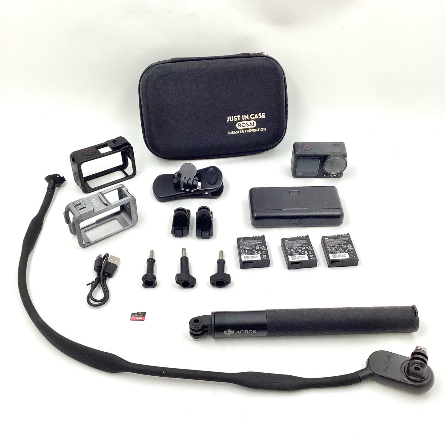 【全額返金保証】【最速発送】DJI Osmo Action 4 アドベンチャーコンボ 美品 動作確認済