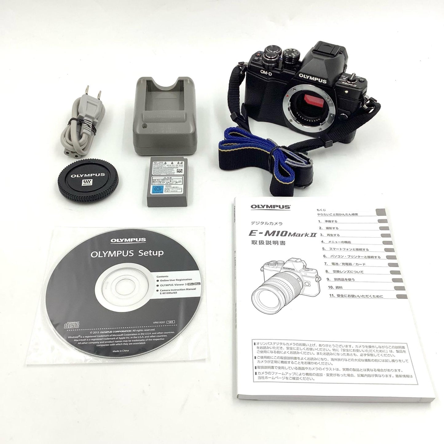 【最速発送】OLYMPUS デジタル一眼 OM-D E-M10 Mark II ボディ ブラック【難有】