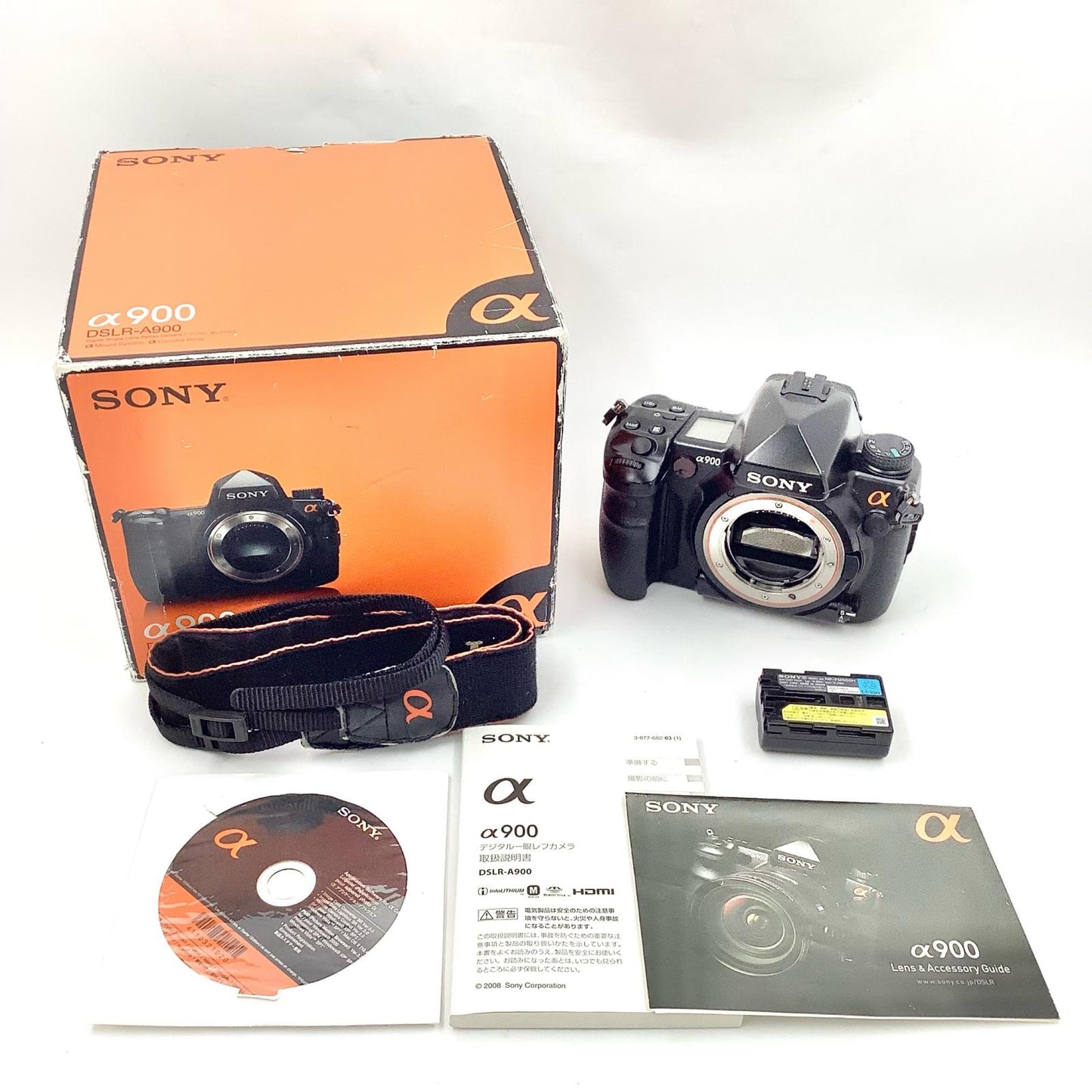 【全額返金保証】【最速発送】Sony デジタル一眼 α900 DSLR-A900 ボディ 動作確認済