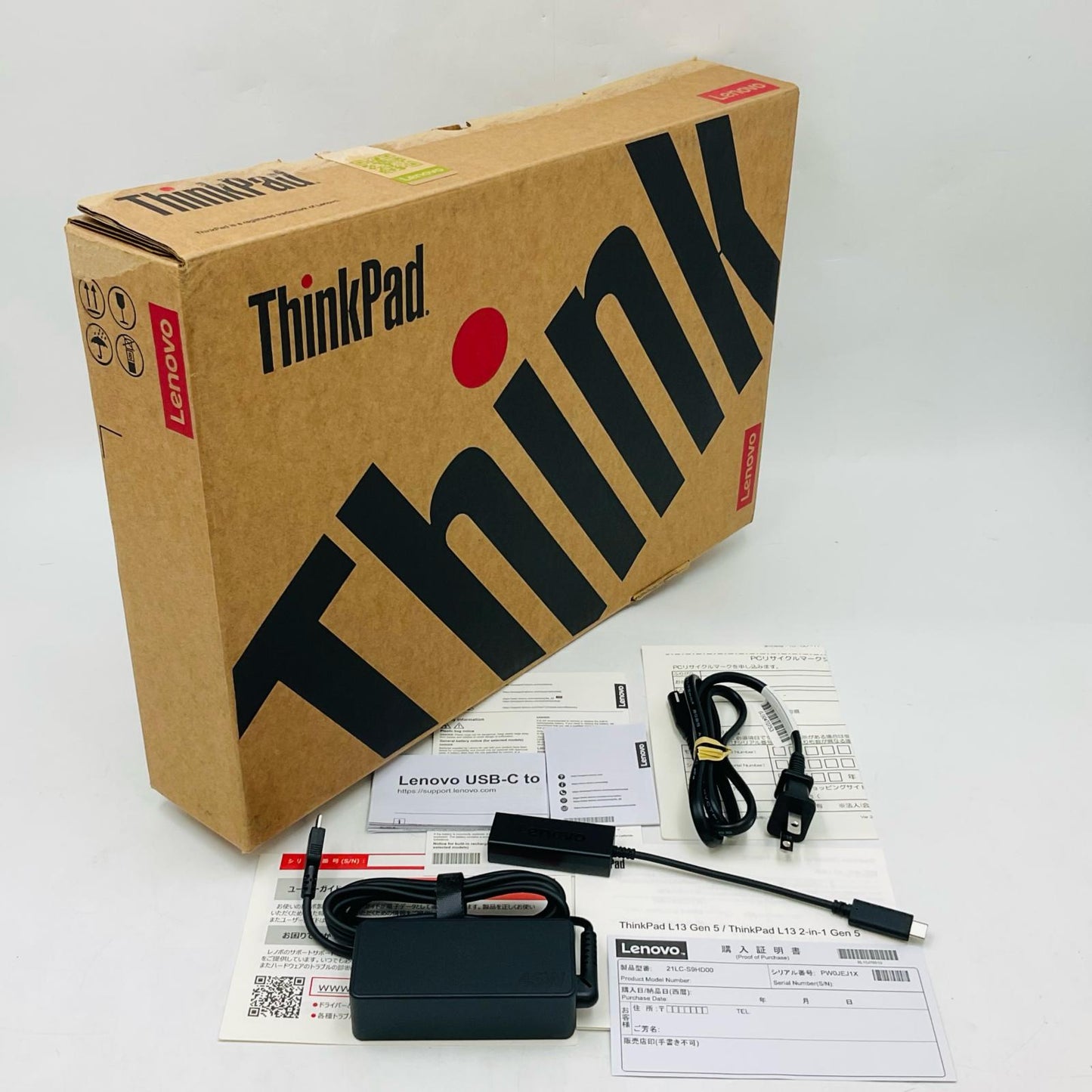 【全額返金保証】【最速発送】Lenovo ThinkPad L13 Gen 5 Intel(R) Core (TM)ULTRA 5 125U 16GB M.2 SSD 256GB 100% 超美品 動作確認済