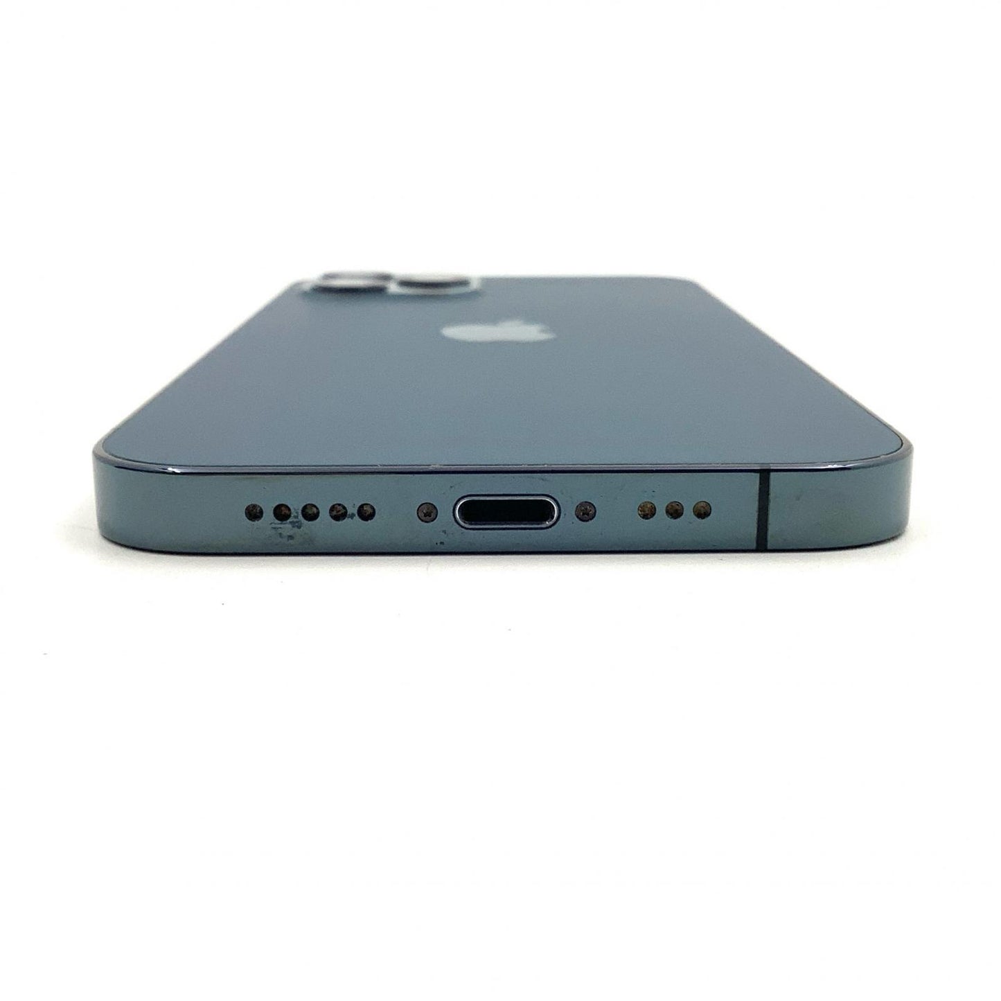 【最速発送】Apple iPhone iPhone 12 Pro 128GB パシフィックブルー au 白ロム【難有】 87%