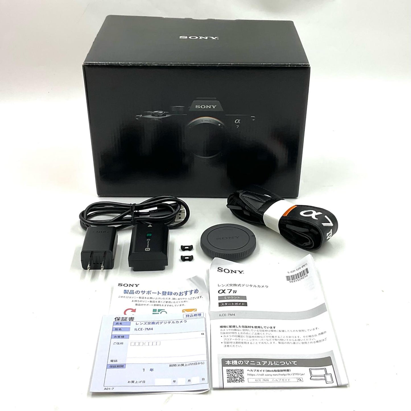【全額返金保証】【最速発送】Sony デジタル一眼 α7 IV ILCE-7M4 ボディ ブラック 美品 動作確認済