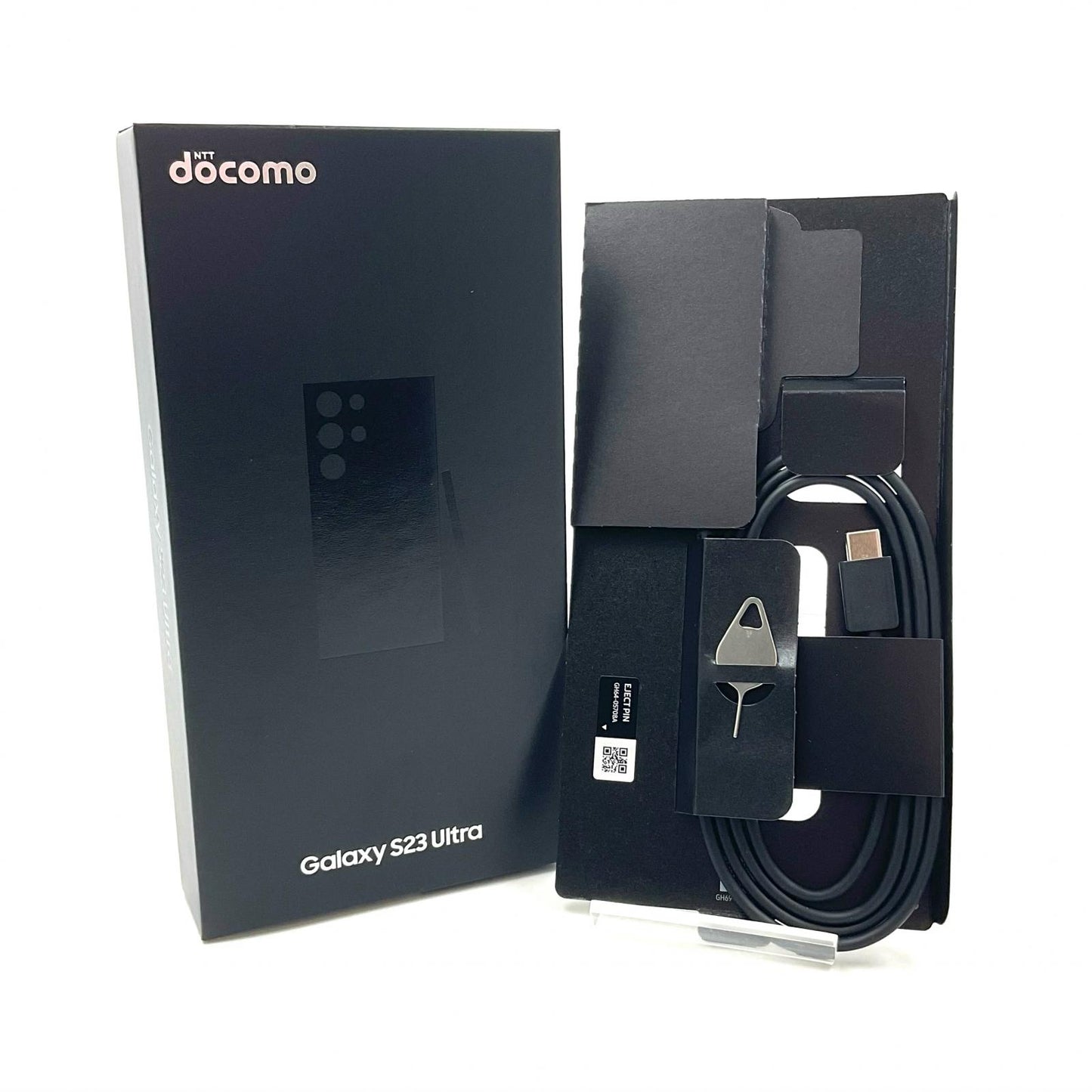 【全額返金保証】【最速発送】SAMSUNG Galaxy S23 Ultra 512GB ファントムブラック docomo SIMフリー SC-52D 白ロム 超美品 動作確認済