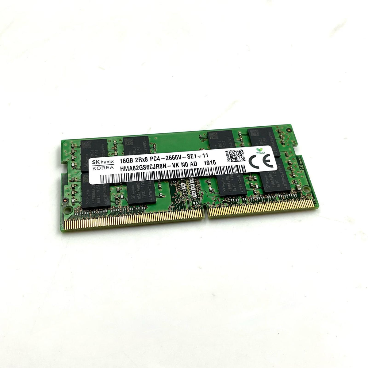 【全額返金保証】【最速発送】各種メーカー メモリ S.O.DIMM ノートPC DDR4-2666 PC4-21300 16GB 美品 動作確認済