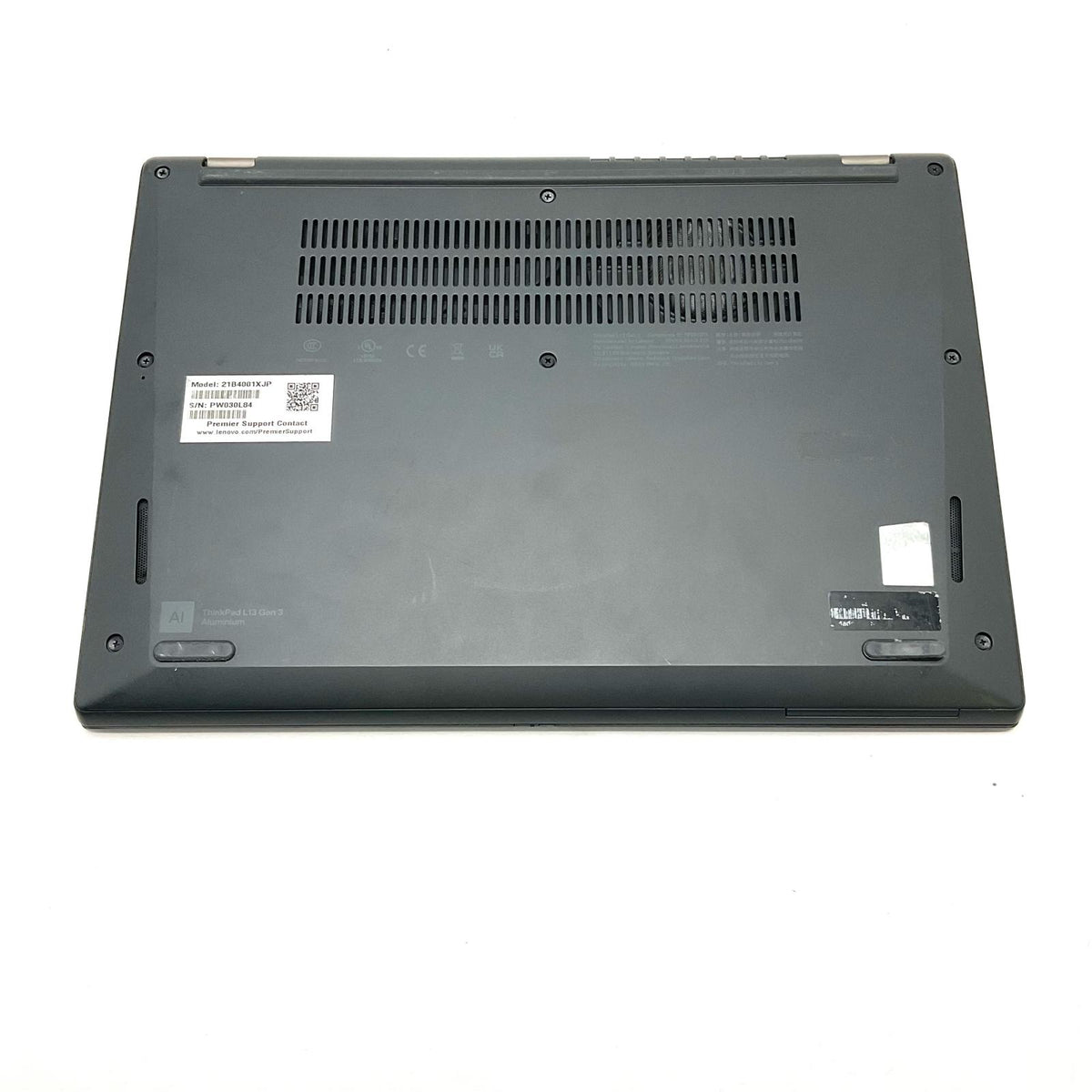 【全額返金保証】【最速発送】Lenovo ThinkPad L13 Gen 3 21B4001XJP 12th Gen Core i5-1235U 16GB SSD 256GB 動作確認済