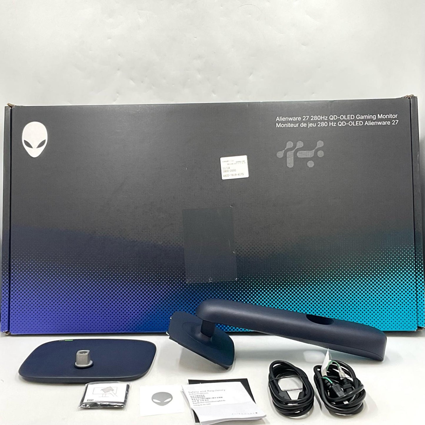 【全額返金保証】【最速発送】DELL Alienware AW2725D 26.7インチ 美品 動作確認済