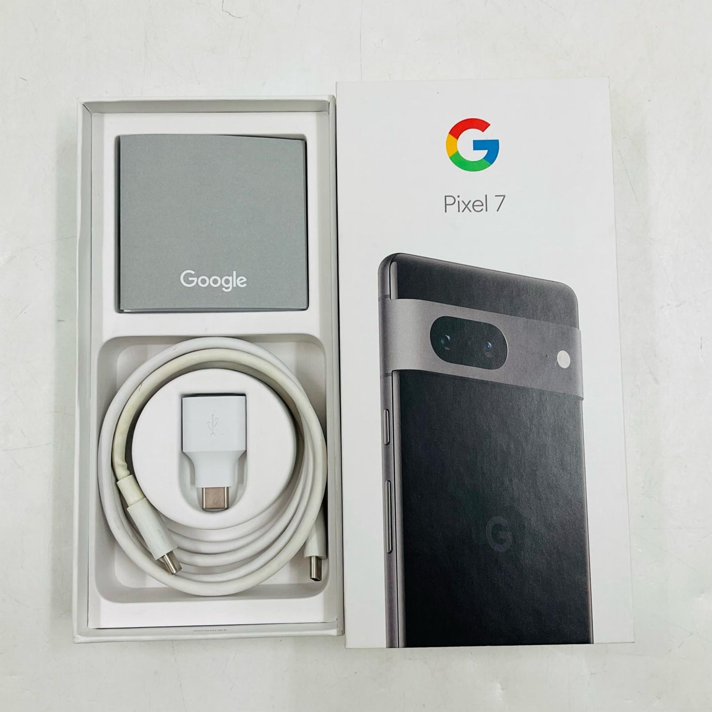 【全額返金保証】【最速発送】Google Pixel 7 128GB ブラック SIMフリー 白ロム 動作確認済