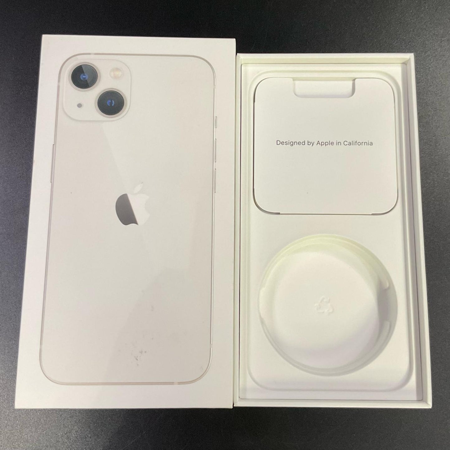 【全額返金保証】【最速発送】Apple iPhone iPhone 13 256GB スターライト docomo SIMフリー 白ロム 動作確認済 73%