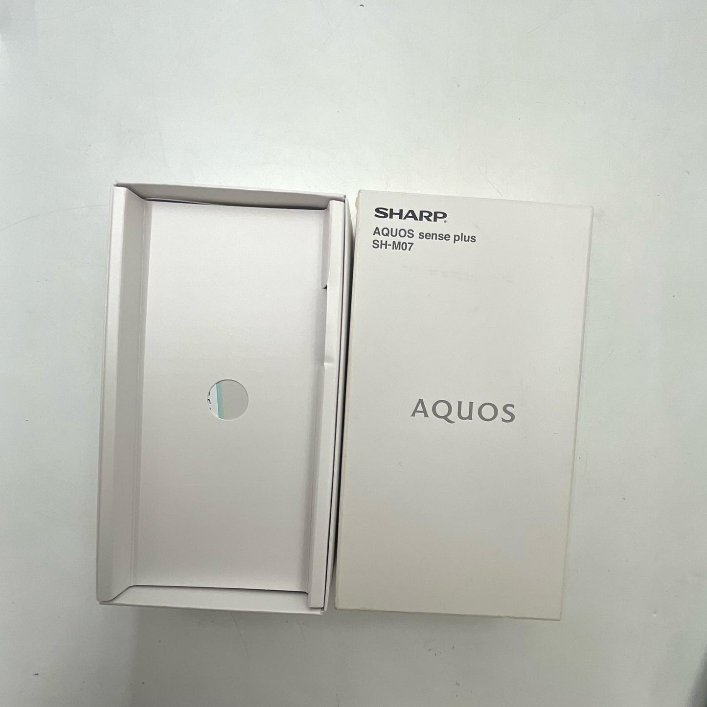 【全額返金保証】【最速発送】SHARP AQUOS sense plus 32GB ブラック SIMフリー SH-M07 白ロム 動作確認済