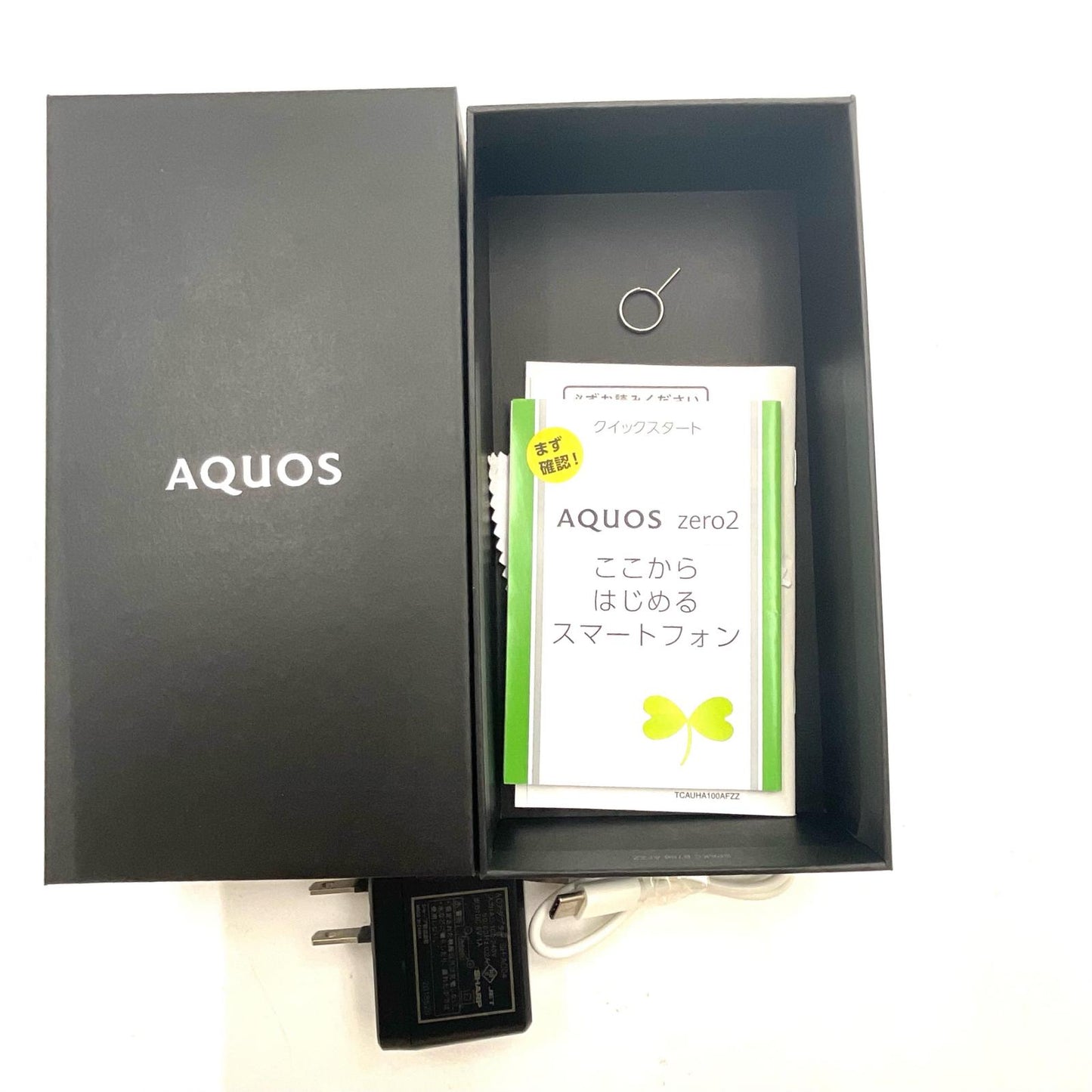 【全額返金保証】【最速発送】SHARP AQUOS Zero2 256GB アストロブラック Softbank 906SH 白ロム 動作確認済