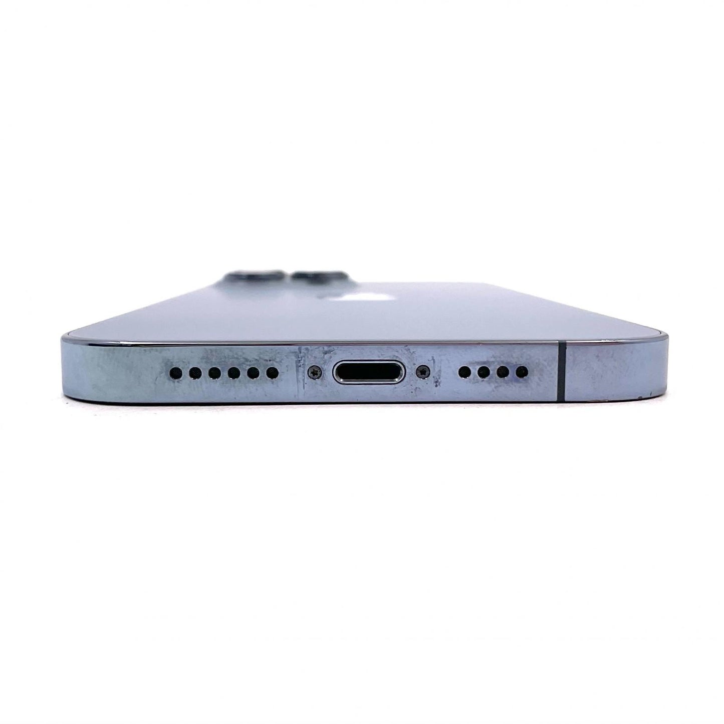 【全額返金保証】【最速発送】Apple iPhone iPhone 13 Pro Max 256GB シエラブルー Softbank SIMフリー 白ロム 動作確認済 77%