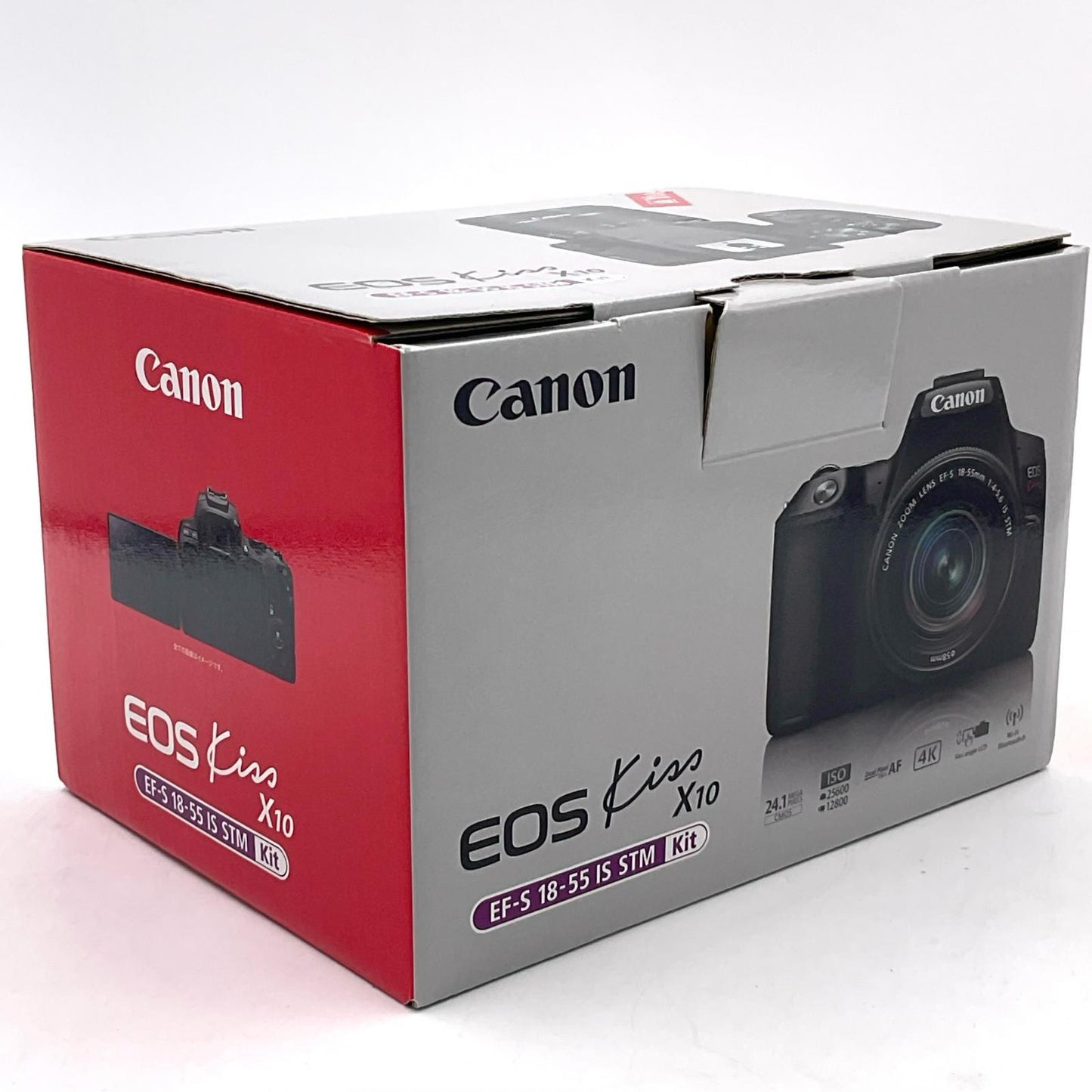 【全額返金保証】【最速発送】Canon デジタル一眼 EOS Kiss X10 標準ズームキット ブラック 美品 動作確認済