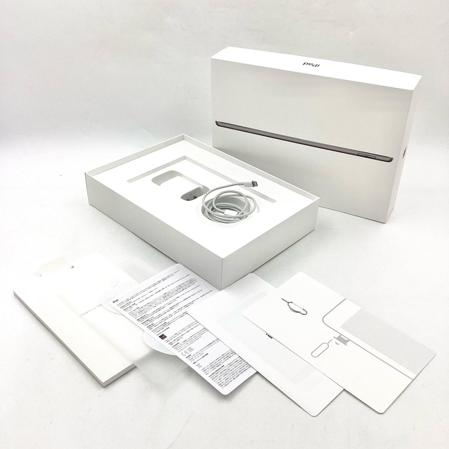 【全額返金保証】【最速発送】Apple iPad iPad 10.2インチ 第9世代 64GB スペースグレイ WiFi+Cellular Softbank 白ロム 超美品 動作確認済