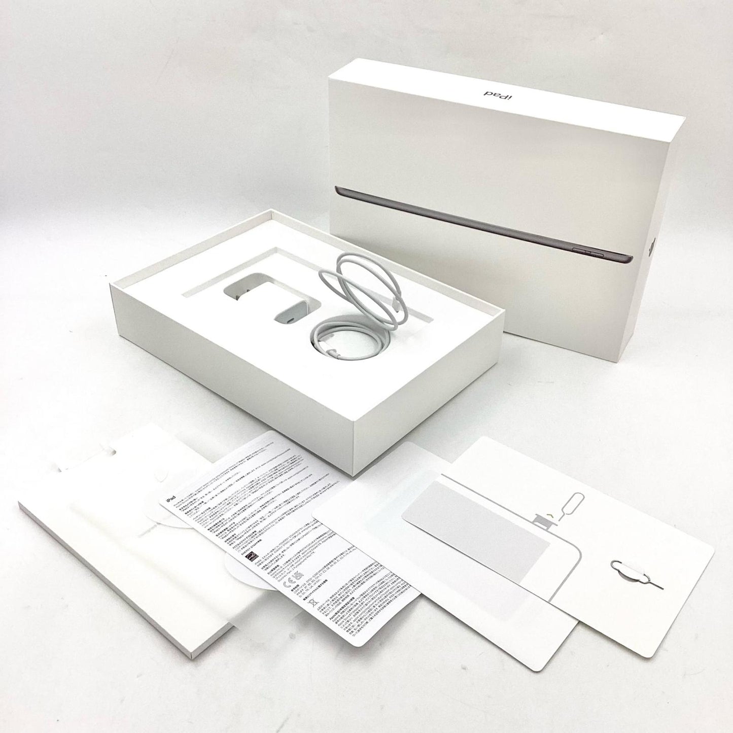 【全額返金保証】【最速発送】Apple iPad iPad 10.2インチ 第9世代 64GB スペースグレイ WiFi+Cellular Softbank 白ロム 超美品 動作確認済