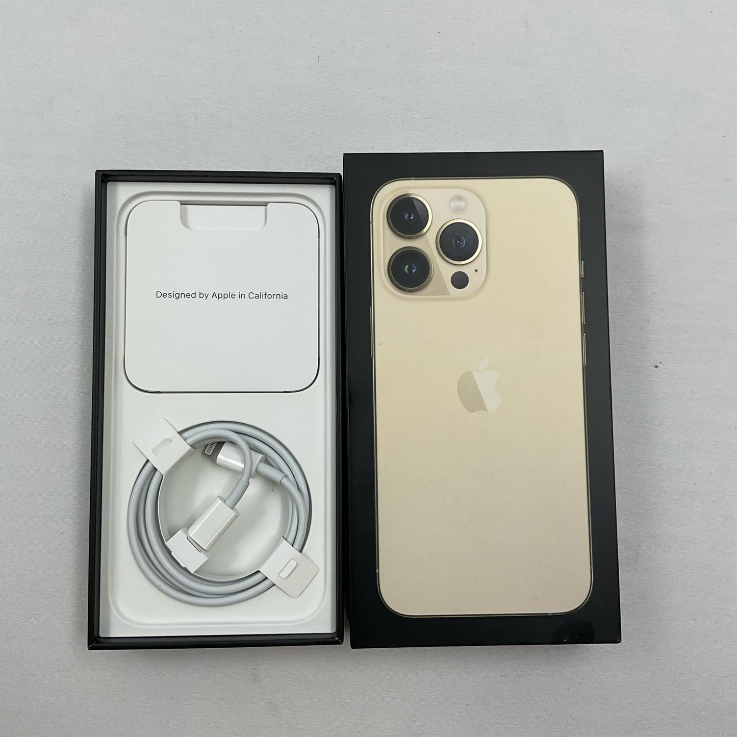 【全額返金保証】【最速発送】Apple iPhone iPhone 13 Pro 512GB ゴールド au SIMフリー 白ロム 美品 動作確認済 80%