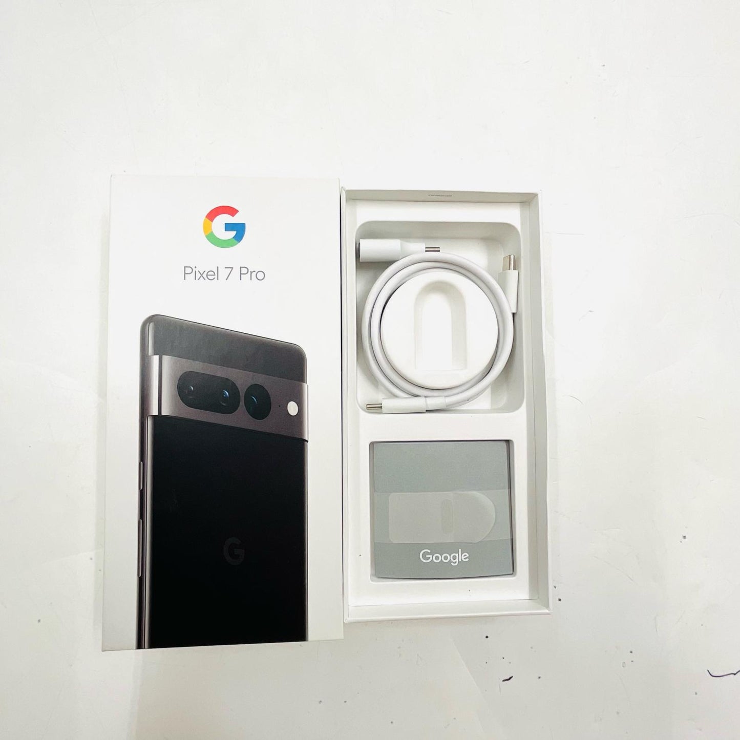 【全額返金保証】【最速発送】Google Pixel Pixel 7Pro 128GB ブラック 白ロム 美品 動作確認済