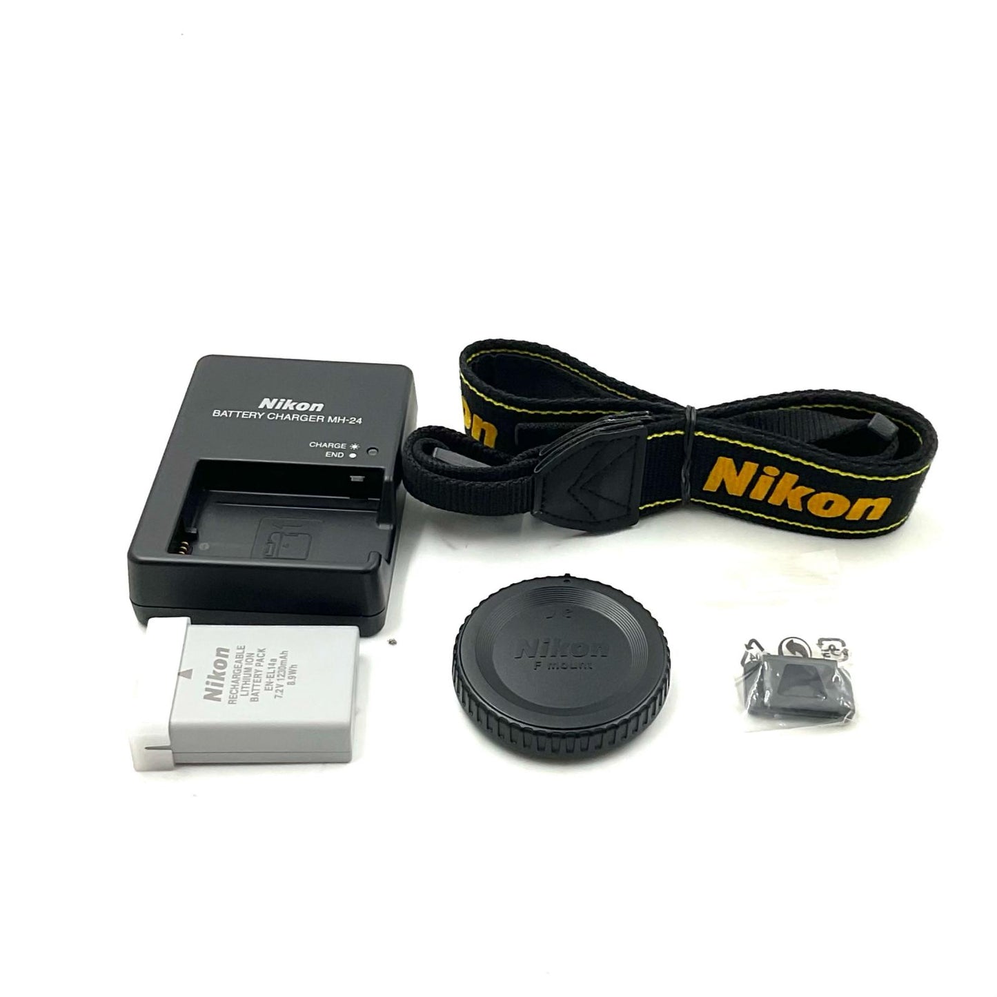 【全額返金保証】【最速発送】Nikon デジタル一眼 D3200 ボディ ブラック 美品 動作確認済