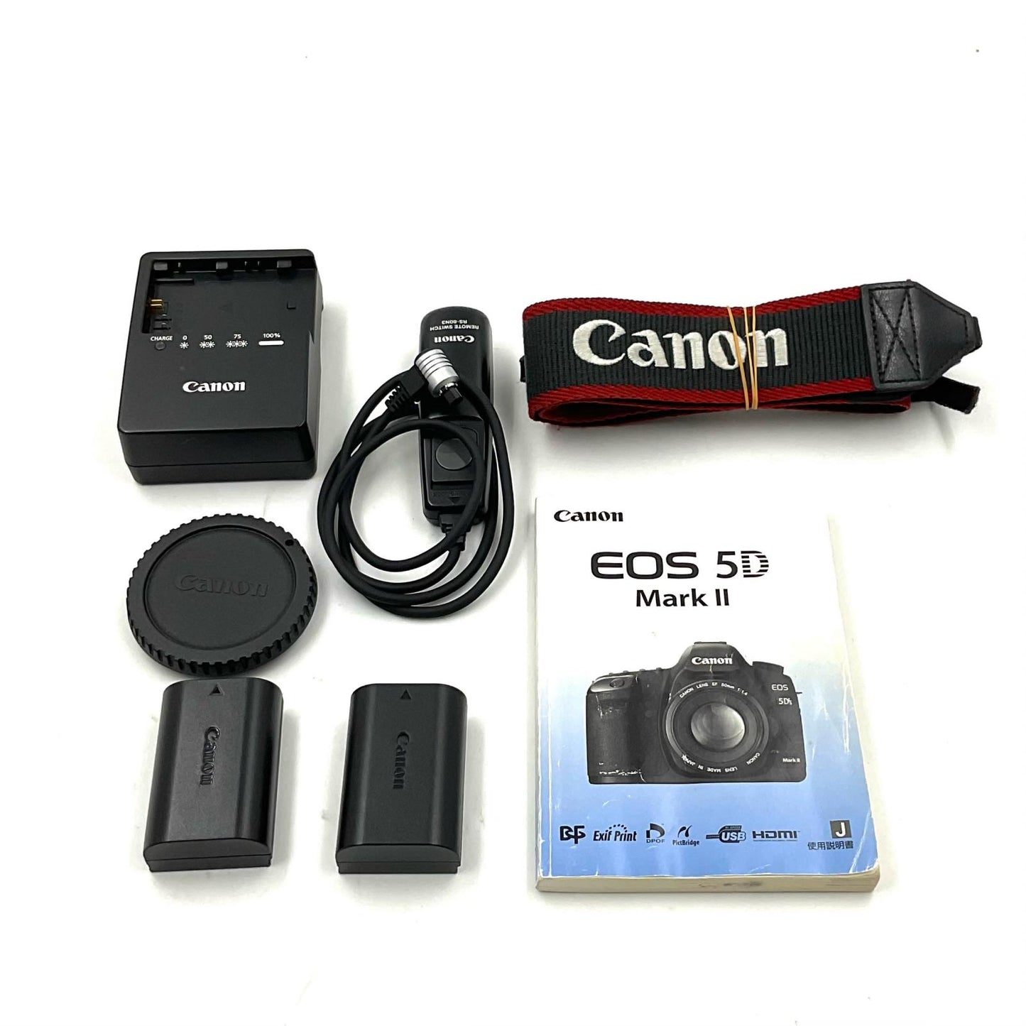 【全額返金保証】【最速発送】Canon デジタル一眼 EOS 5D Mark II ボディ ブラック 動作確認済