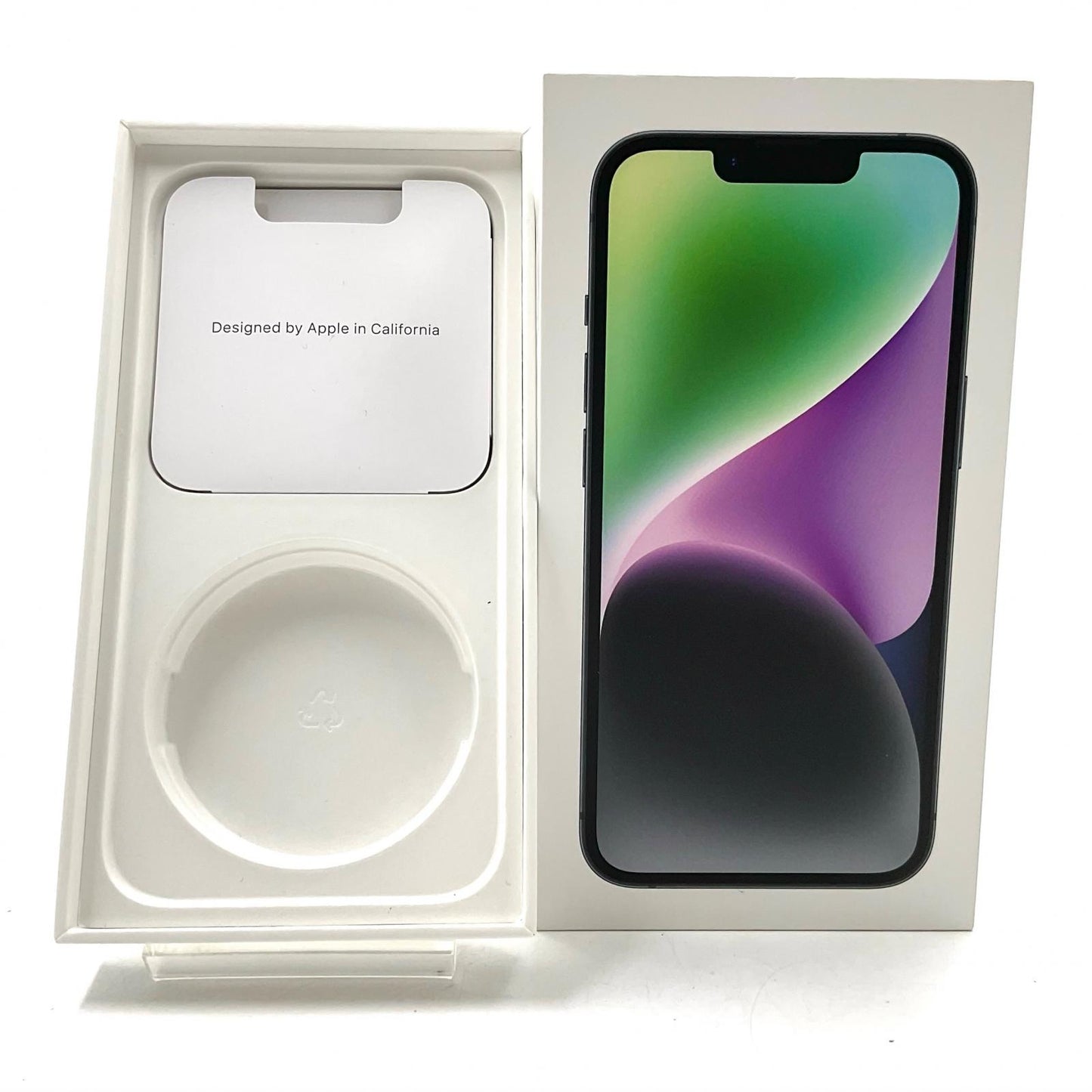 【全額返金保証】【最速発送】Apple iPhone iPhone 14 128GB ミッドナイト Softbank 白ロム 美品 動作確認済 95%