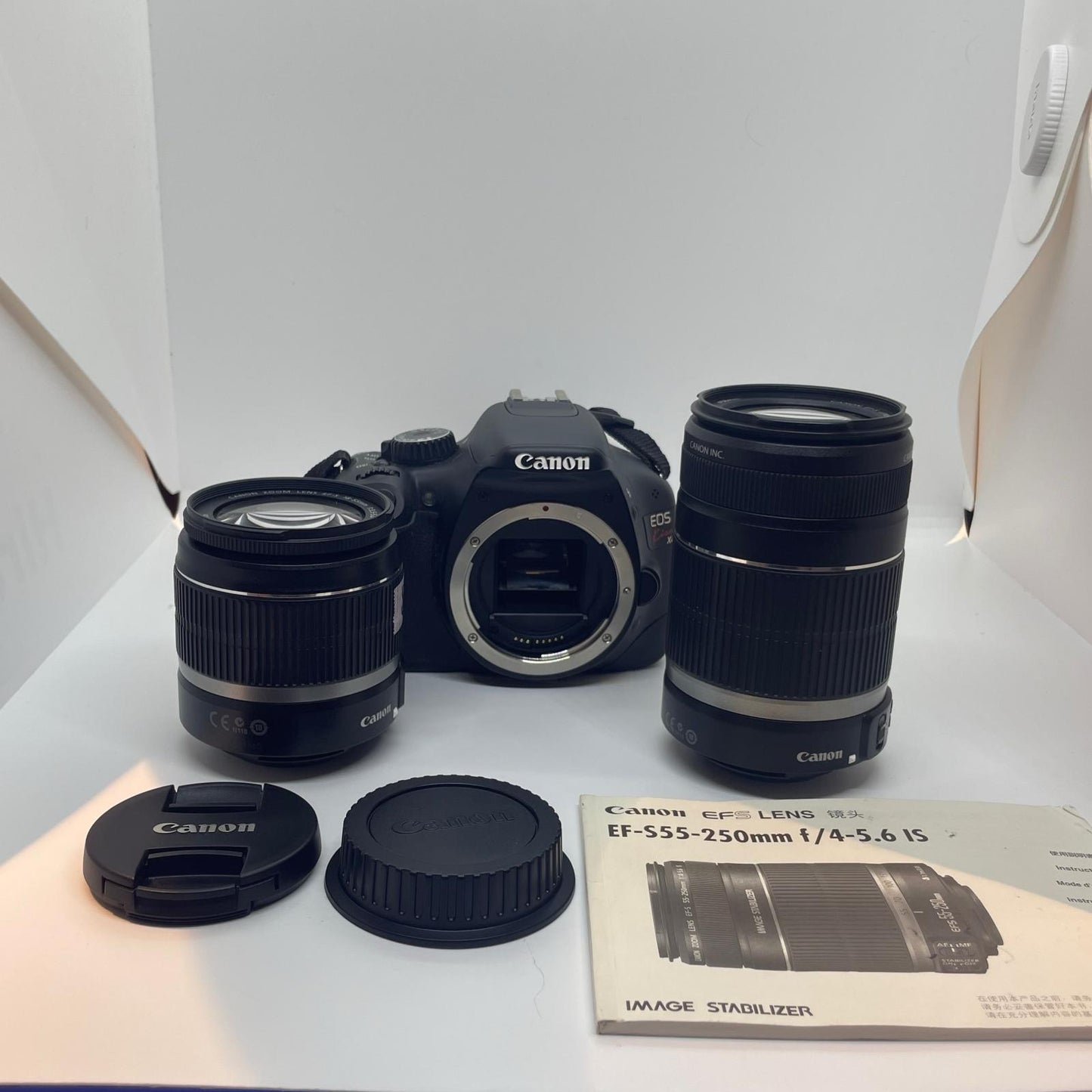 【最速発送】Canon デジタル一眼 Canon EOS Kiss X4 ダブルズームキット【難有】