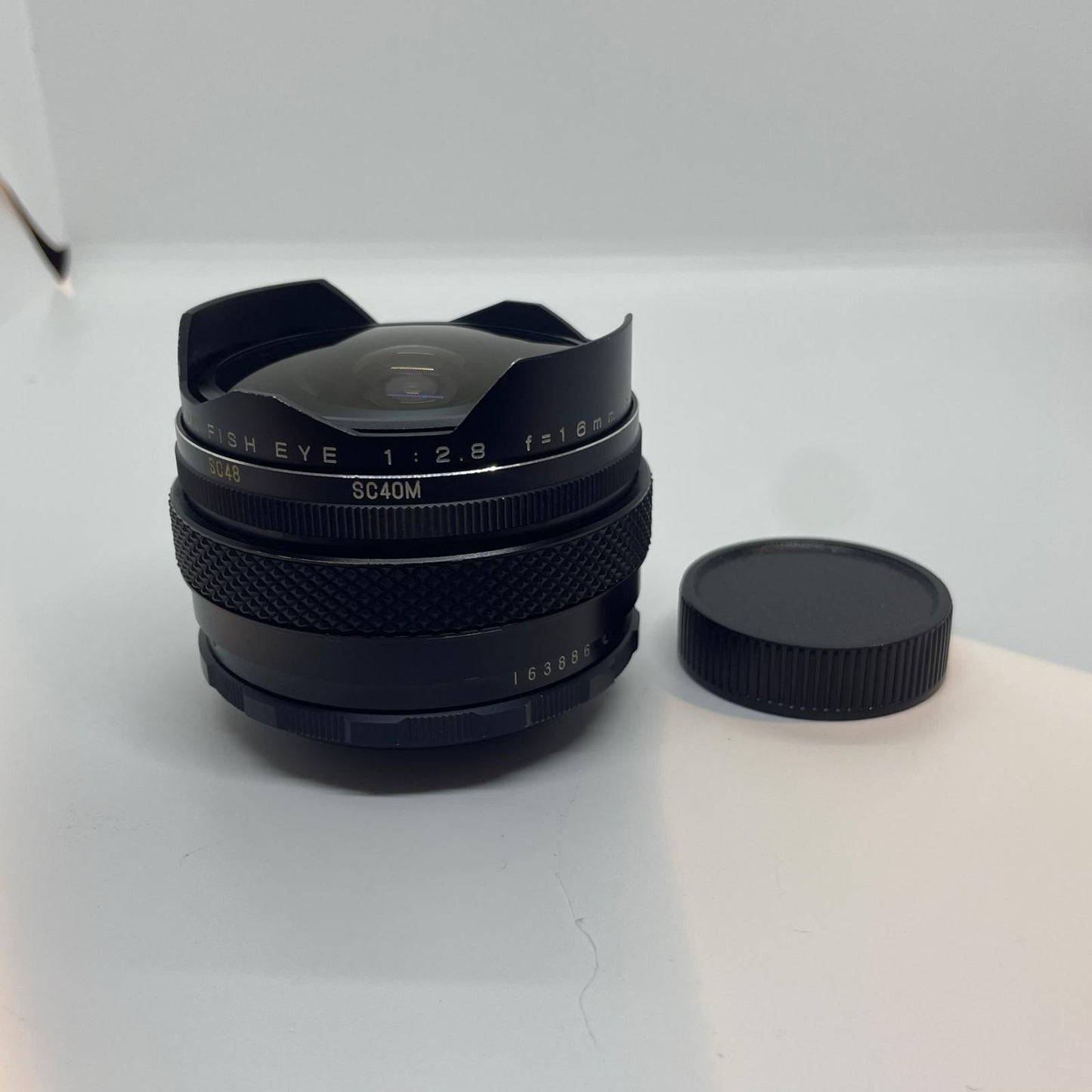 【最速発送】FUJIFILM EBC FUJINON 16mm F2.8 FISH EYE M42マウント【難有】