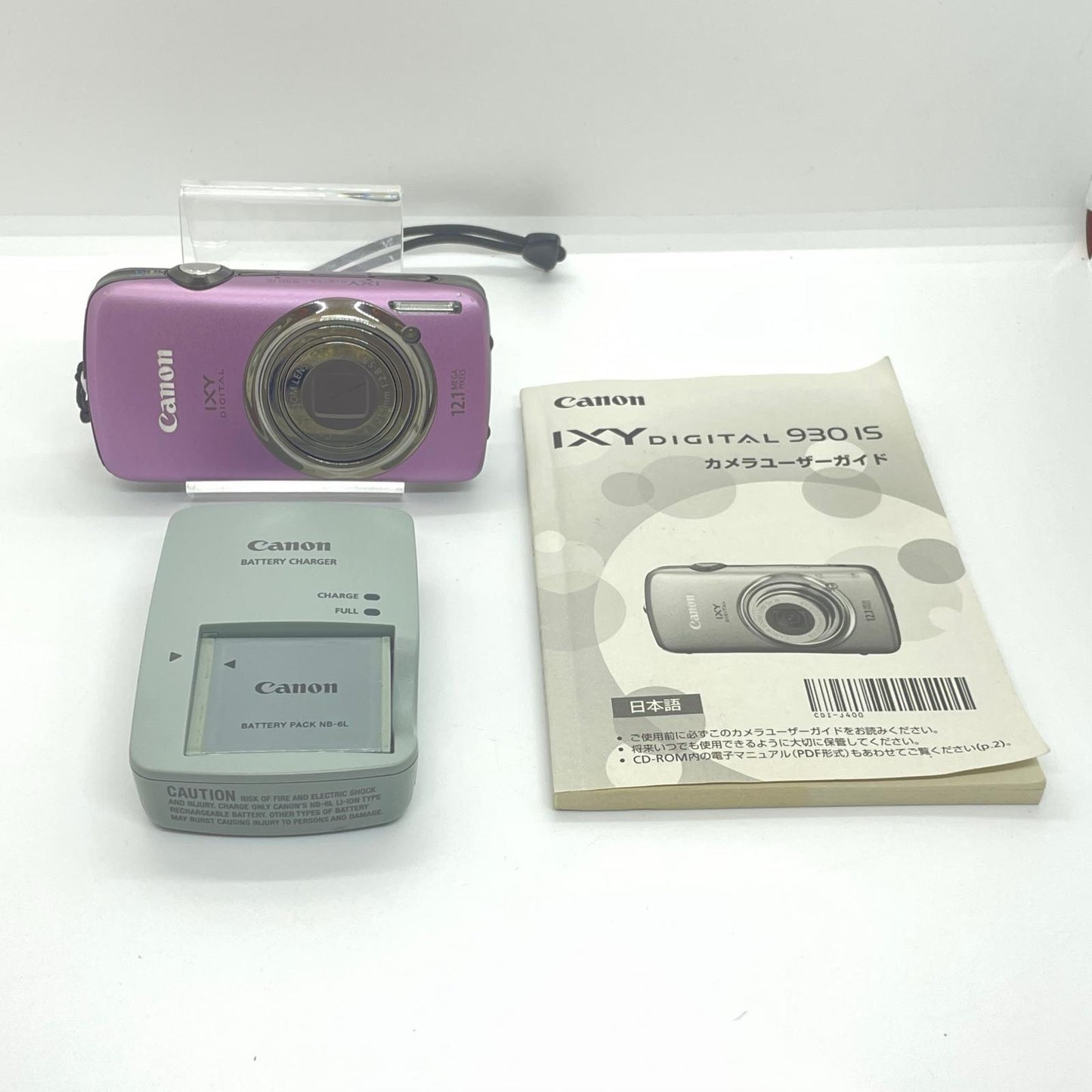 【全額返金保証】【最速発送】Canon コンパクトデジタルカメラ IXY 930 美品 動作確認済