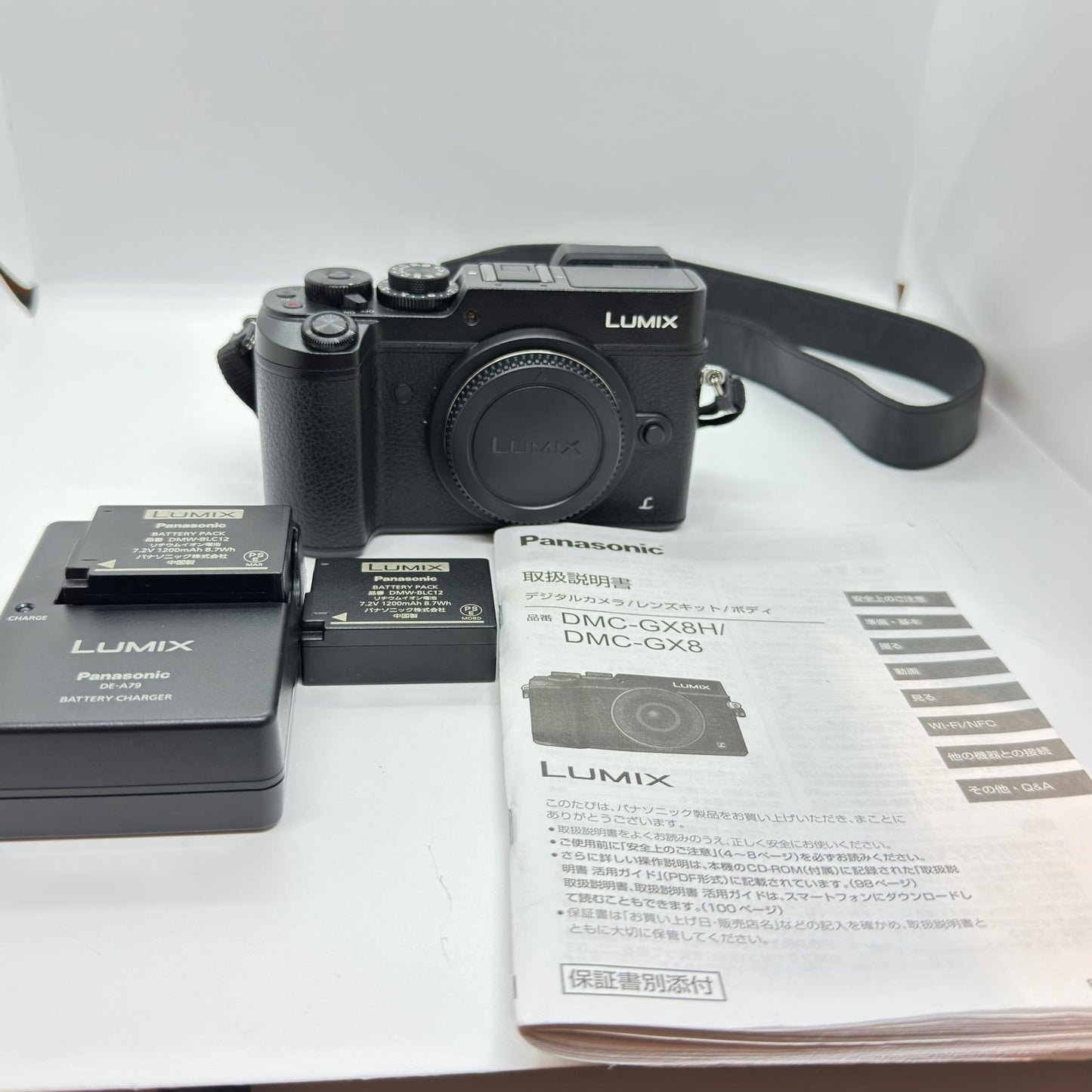 【全額返金保証】【最速発送】Panasonic デジタル一眼 LUMIX DMC-GX8 ボディ 美品 動作確認済