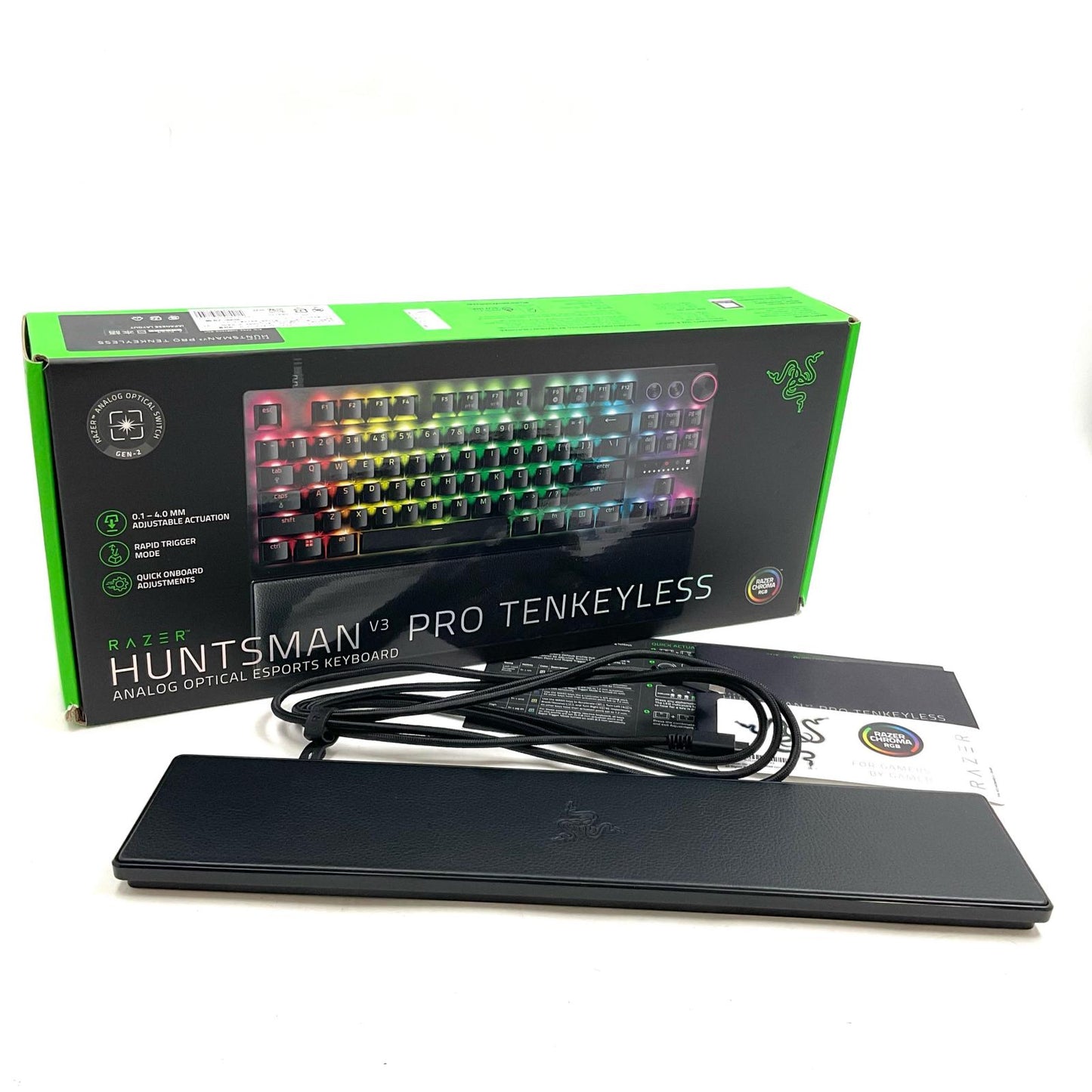【全額返金保証】【最速発送】Razer HUNTSMAN V3 Pro Tenkeyless JP RZ03-04981300-R3J1 美品 動作確認済